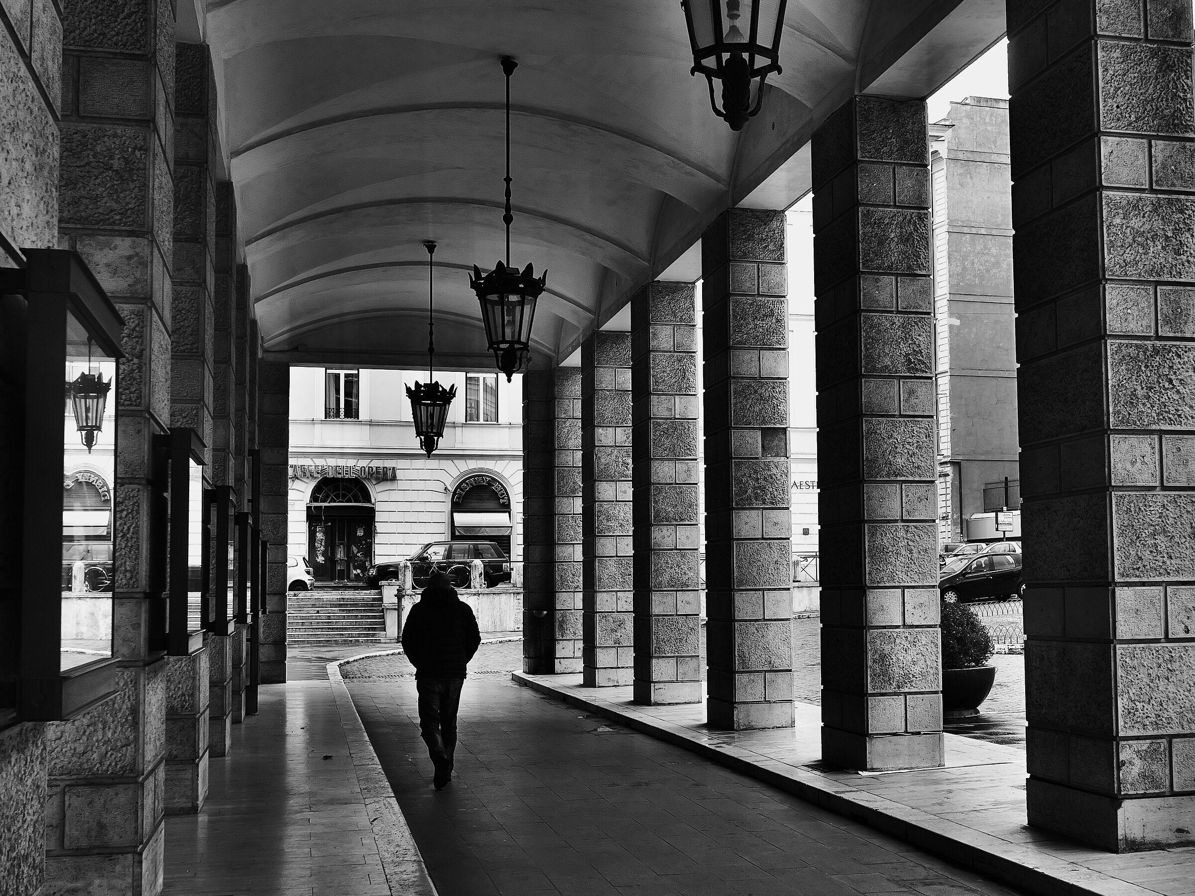 It rains in the orange zone