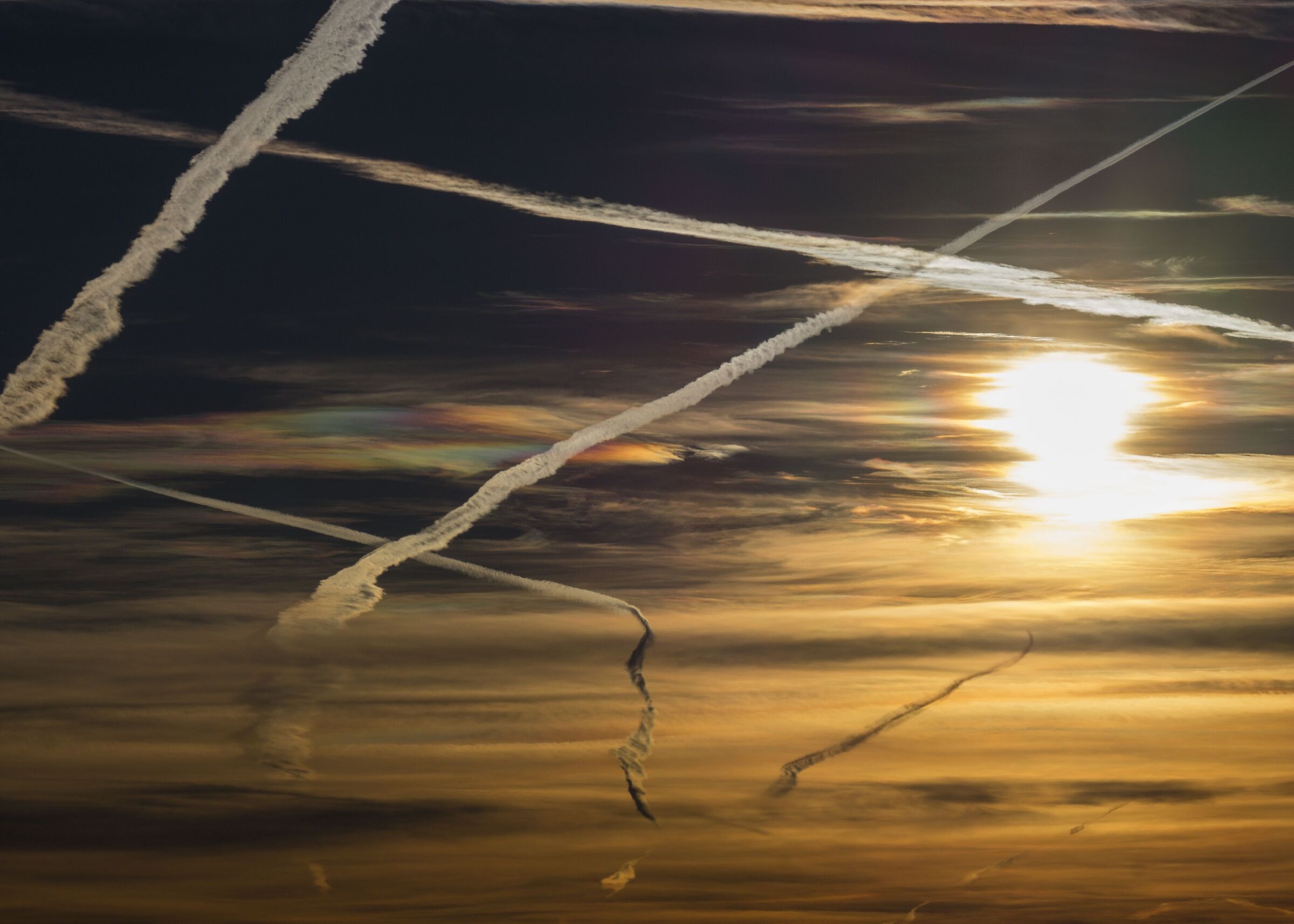 Scie aeree prima del lockdown