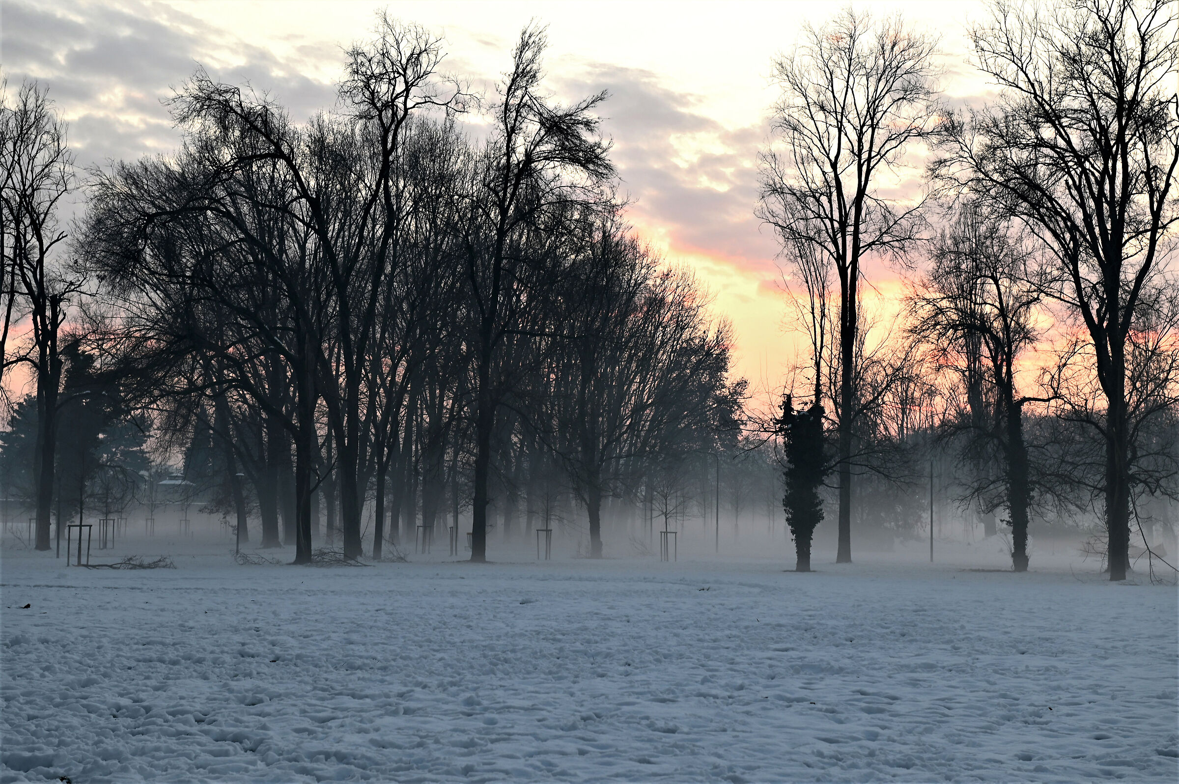 Milano sotto la neve