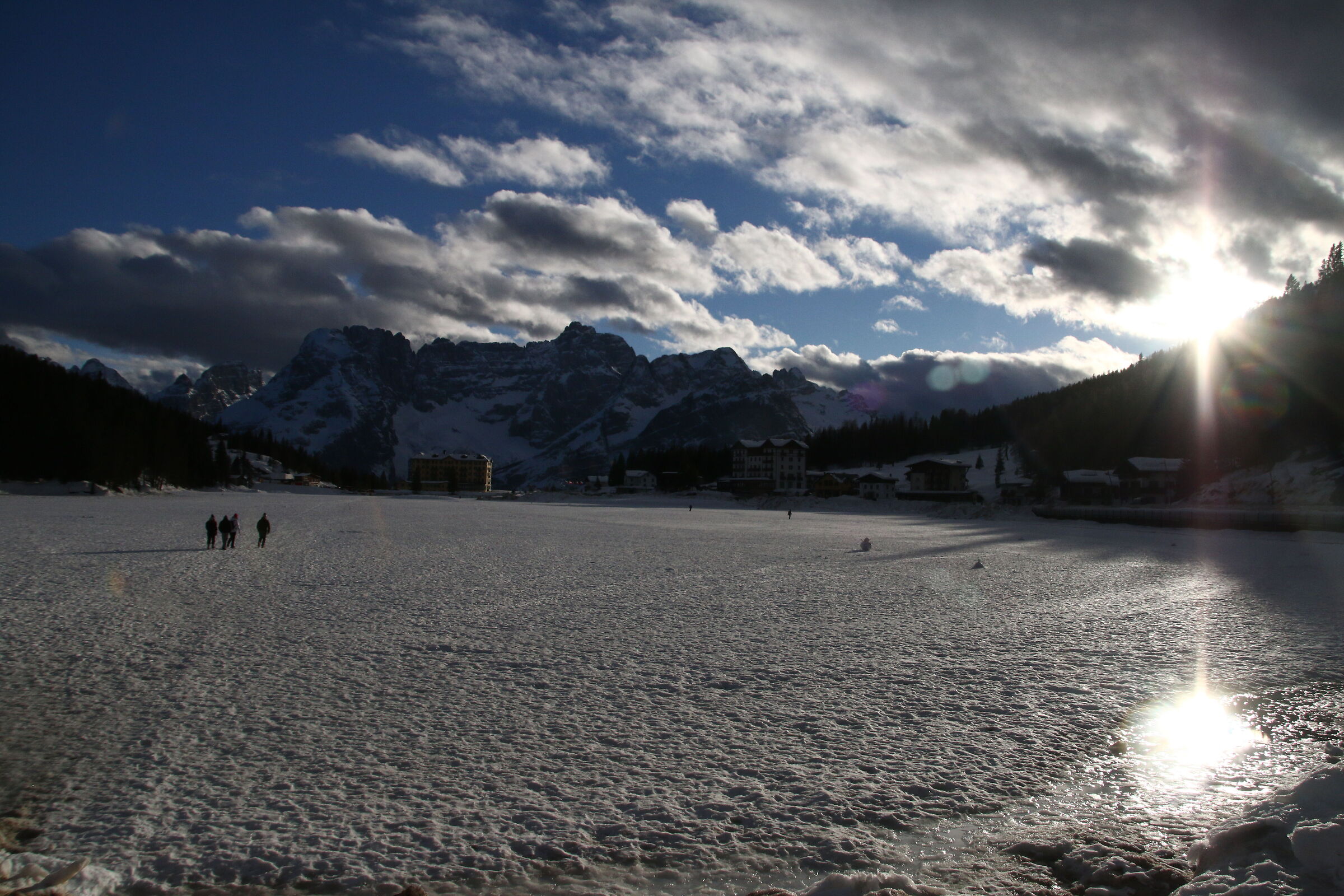 Lake Misurina - winter