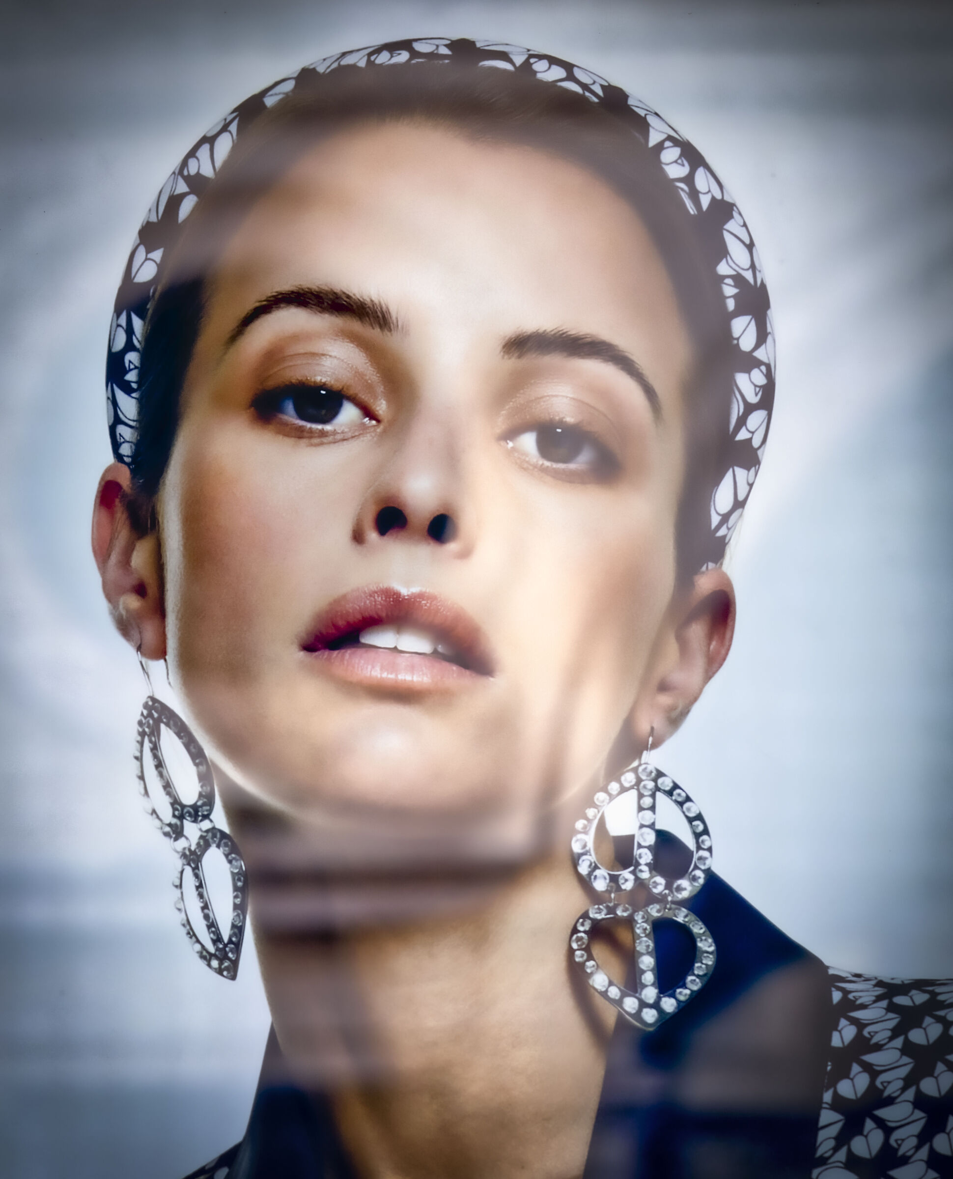 Vetrinetta pubblicitaria di una profumeria