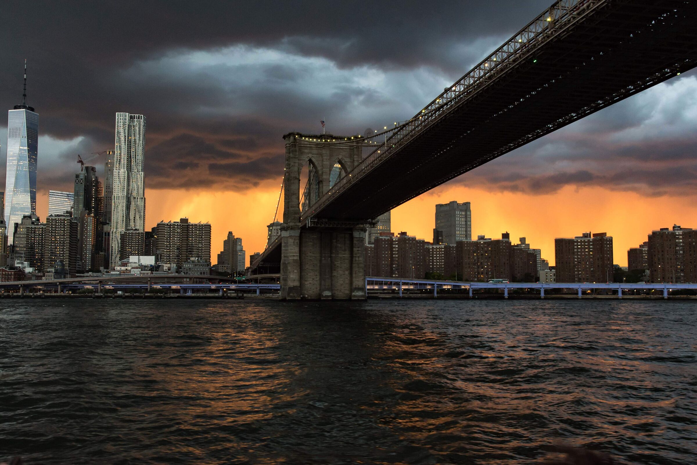 East River, New York.