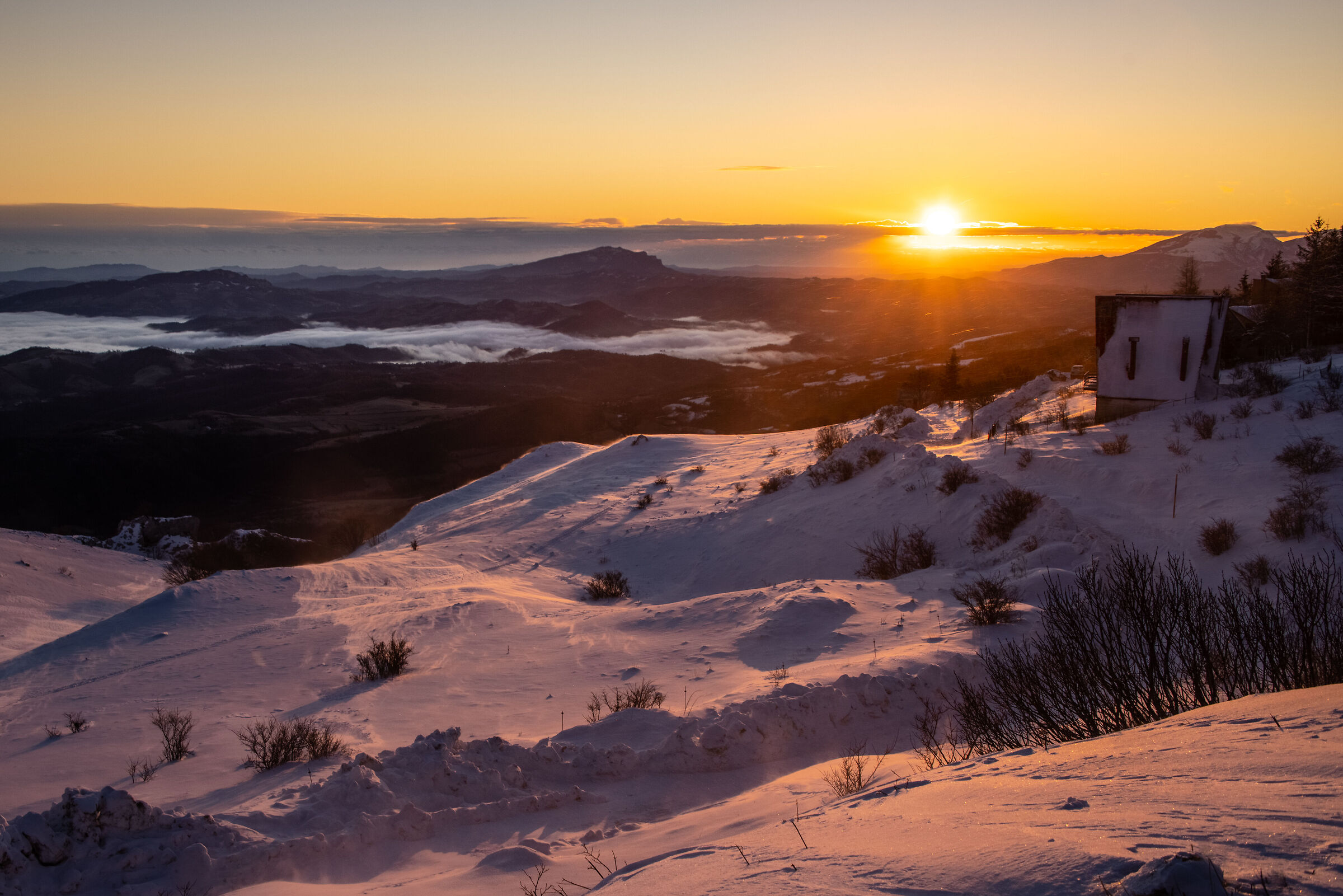 L'alba del 1° Gennaio 2021