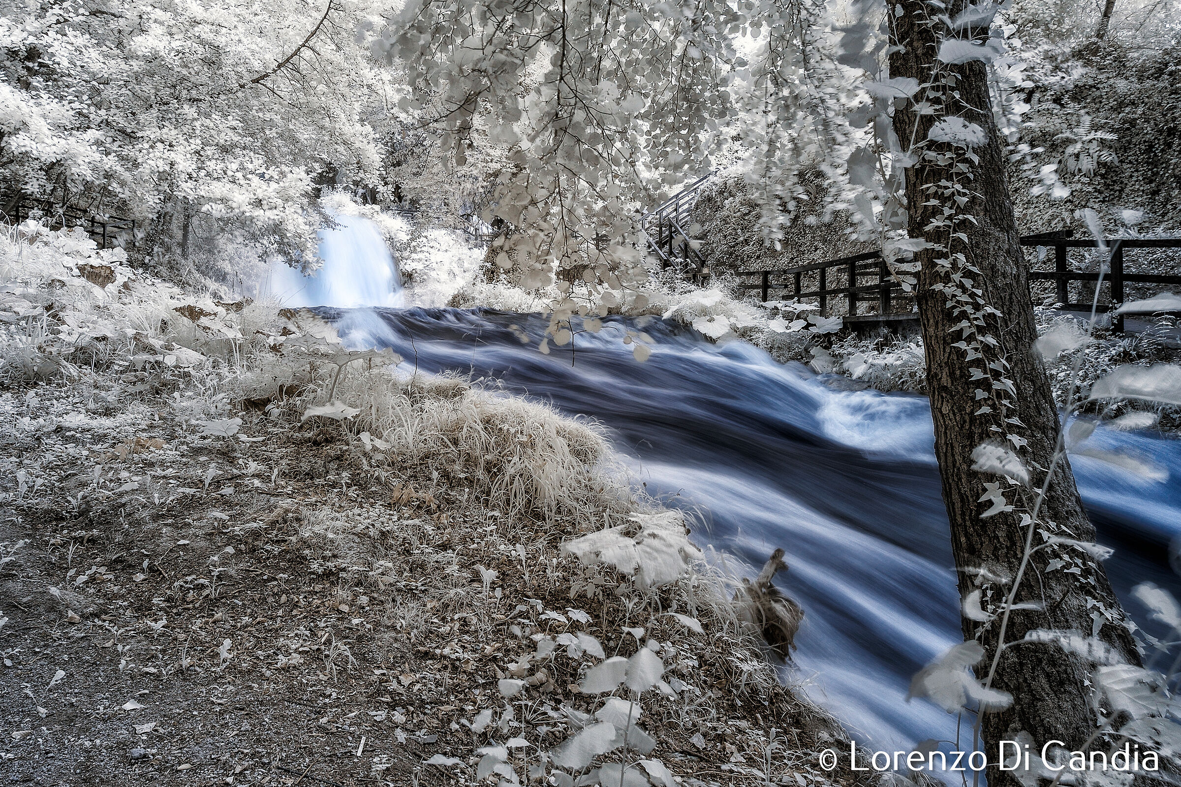 Marmore Infrared Falls