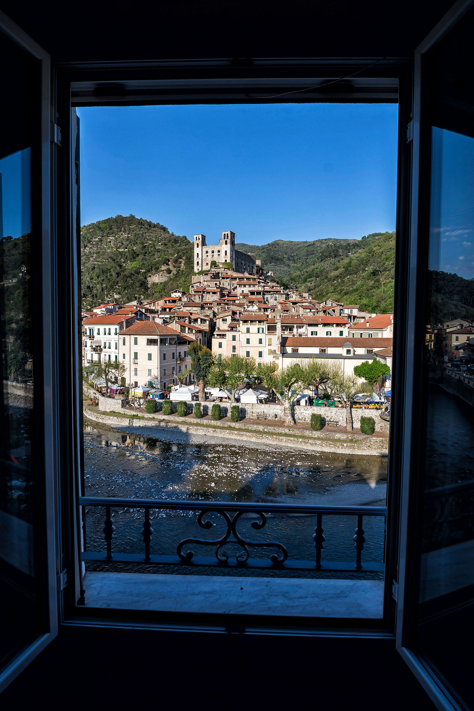 A window on Dolceacqua