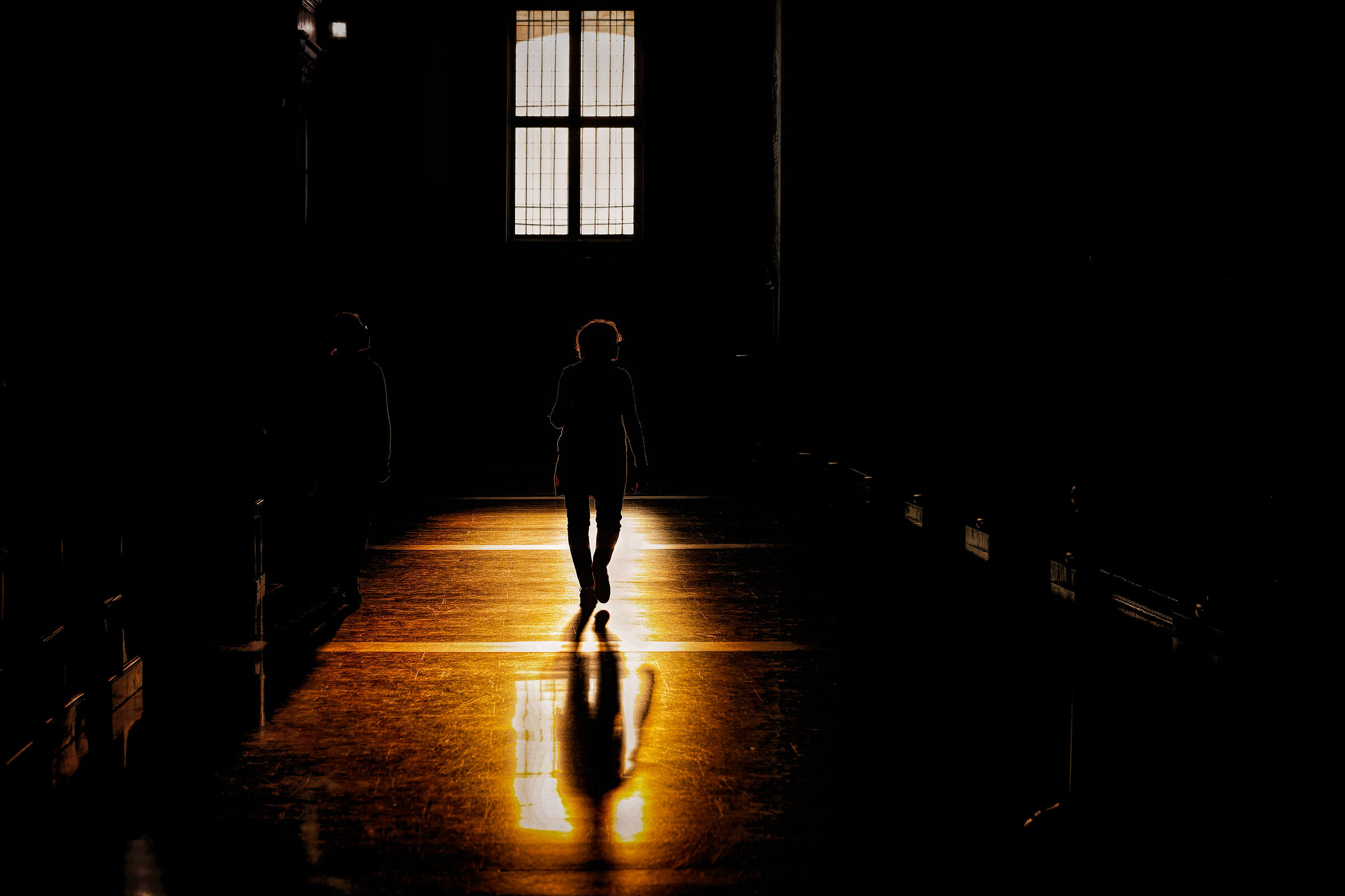 La luce dalla finestra
