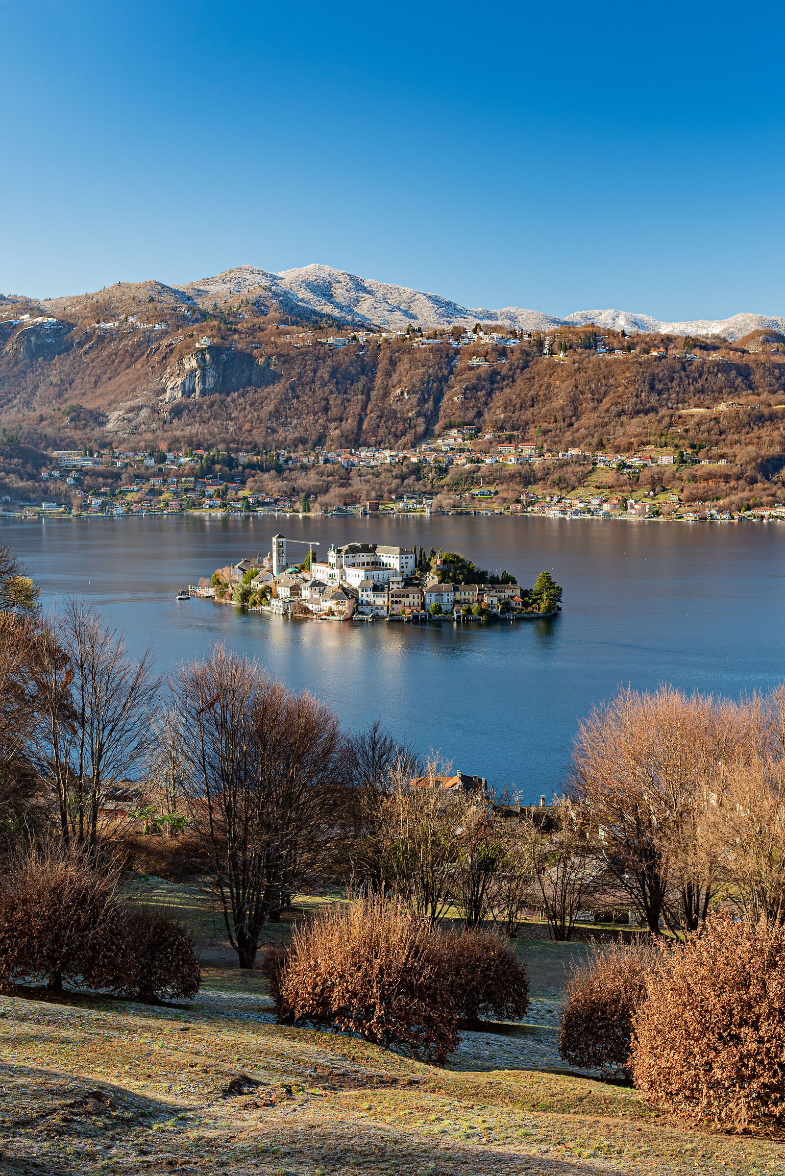 Isola di San Giulio dal Sacro Monte d'Orta