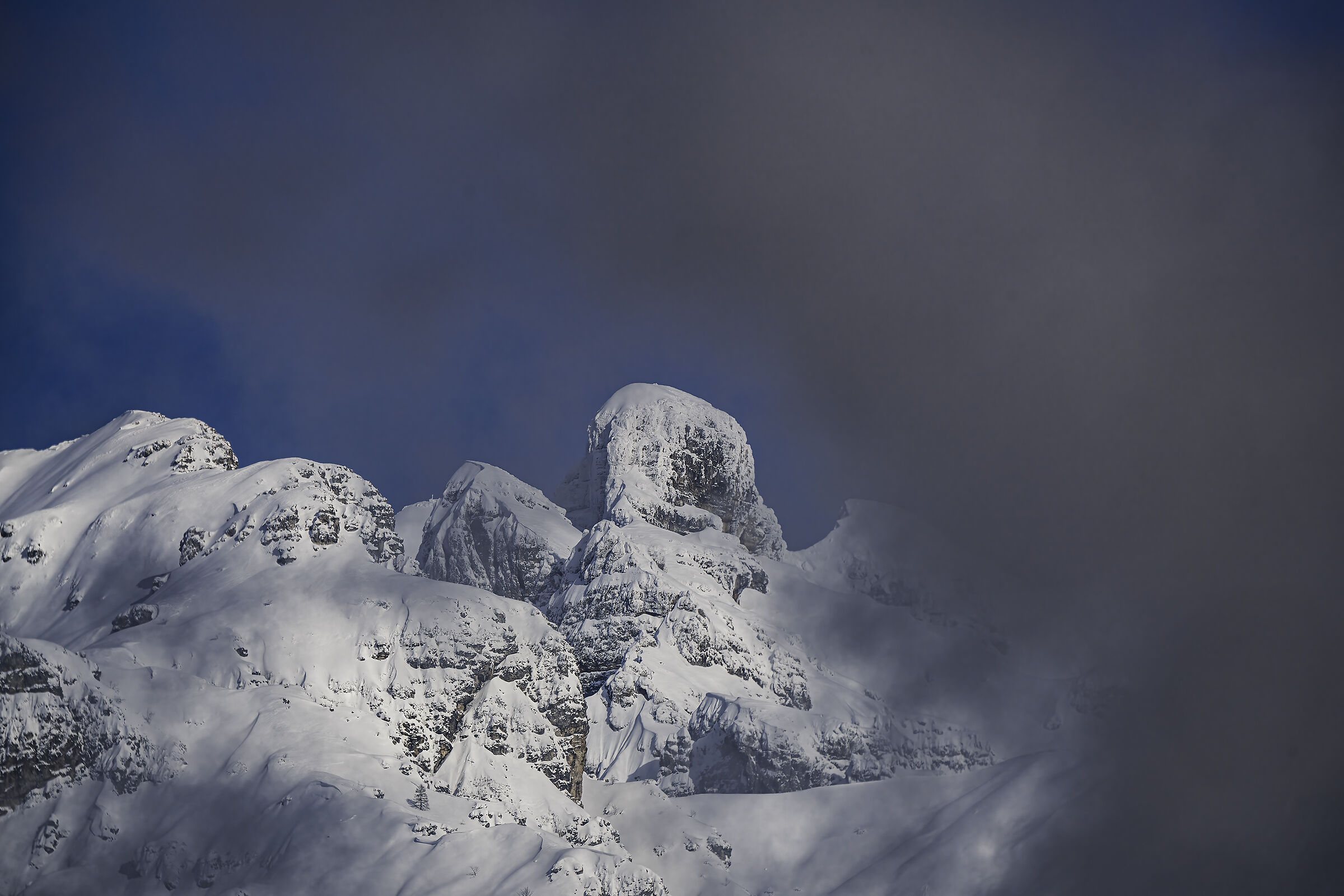 Finally some sun after the snow