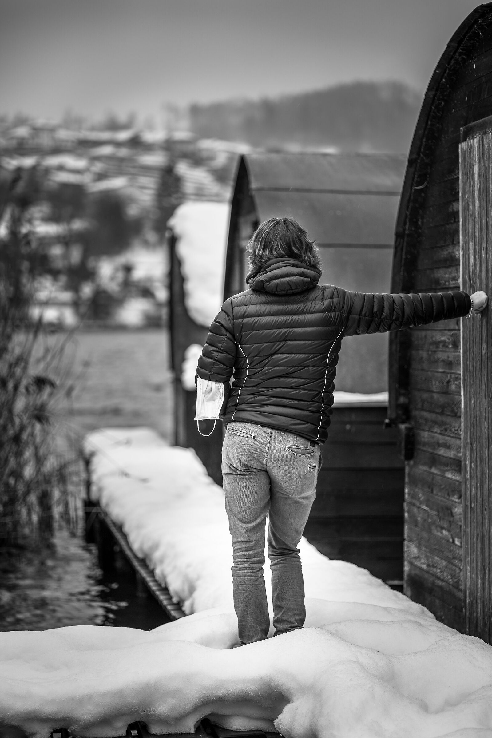 Waiting for better times (Lago di Caldonazzo - Trentino