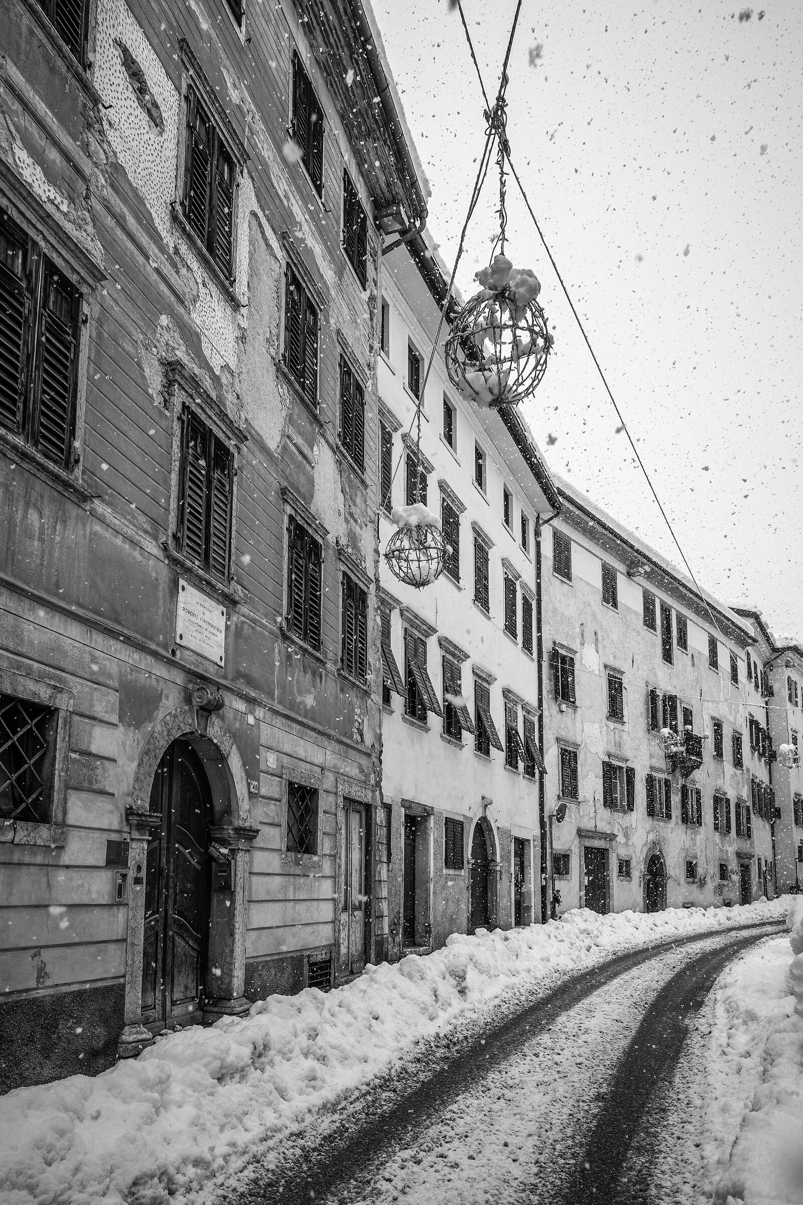 Sotto la neve 6 Pergine Valsugana (Trentino - Italia)