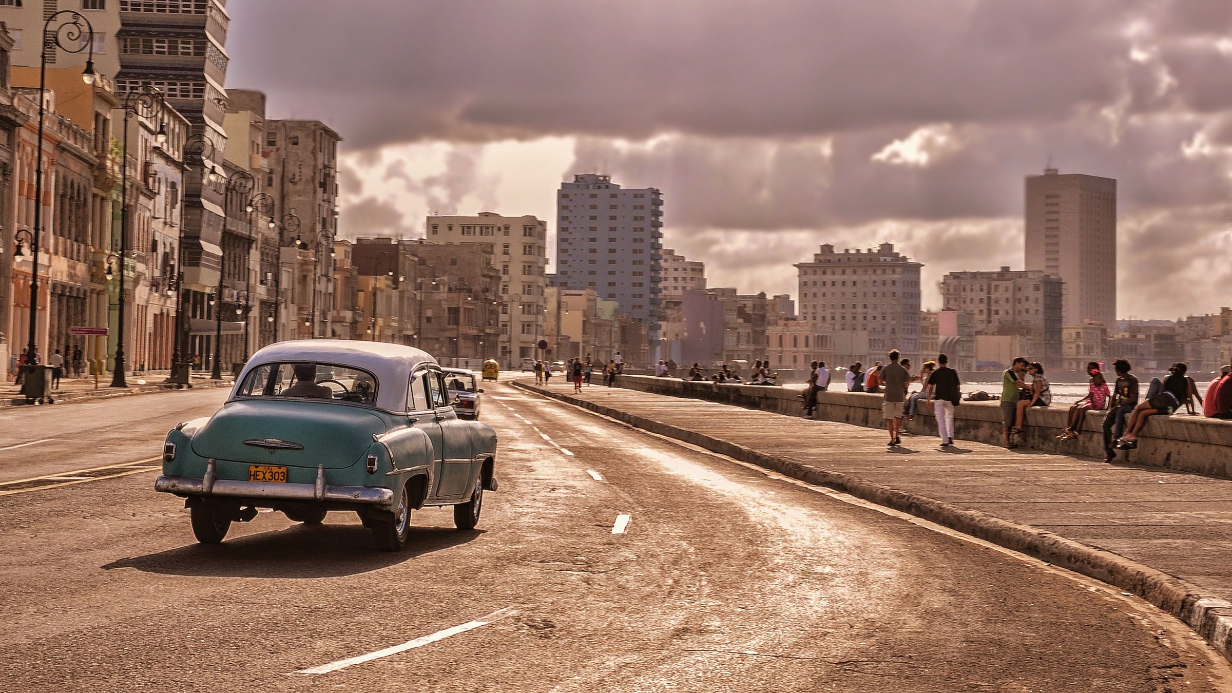 Sunset on the Malecon