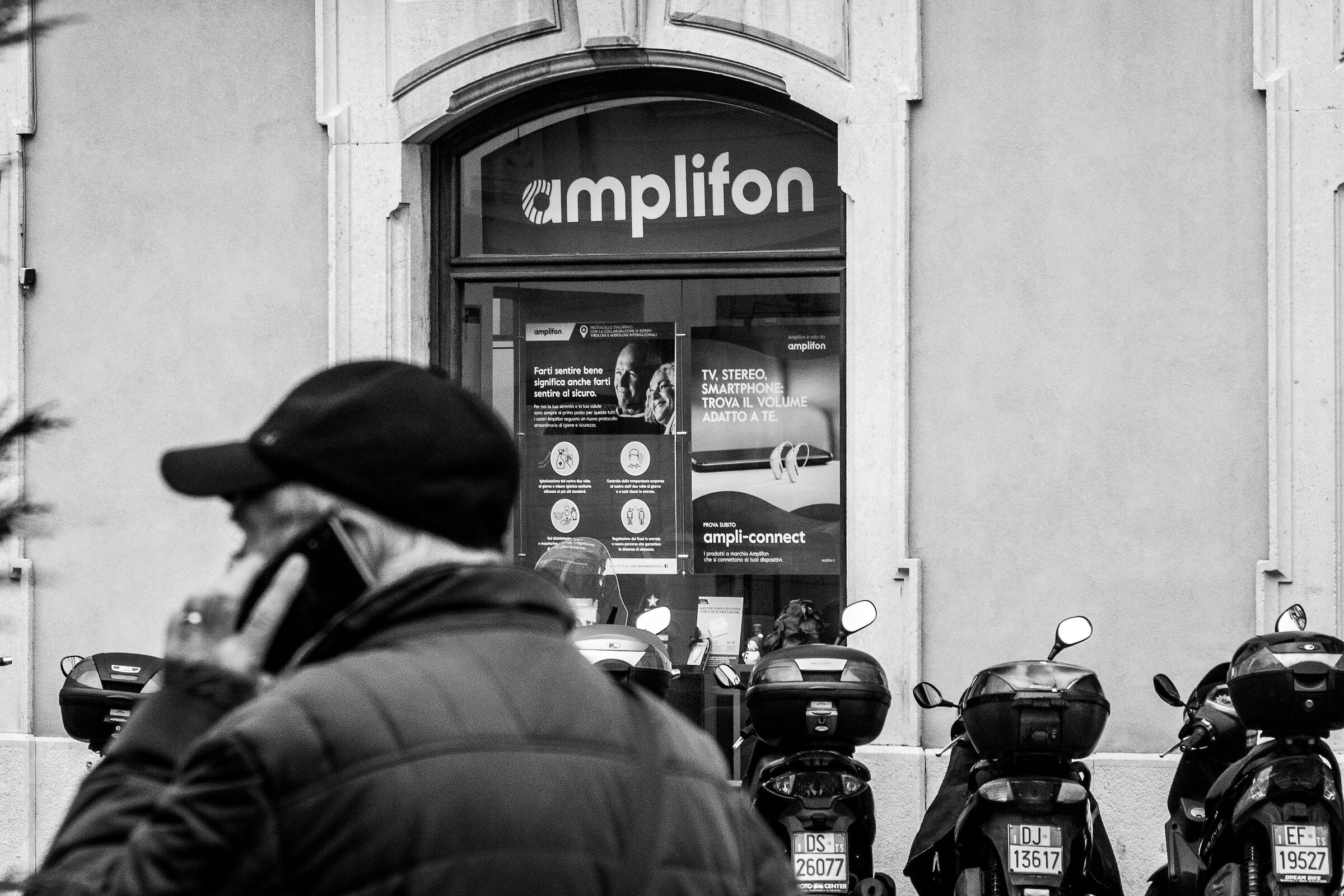 Speak louder, I can't hear you