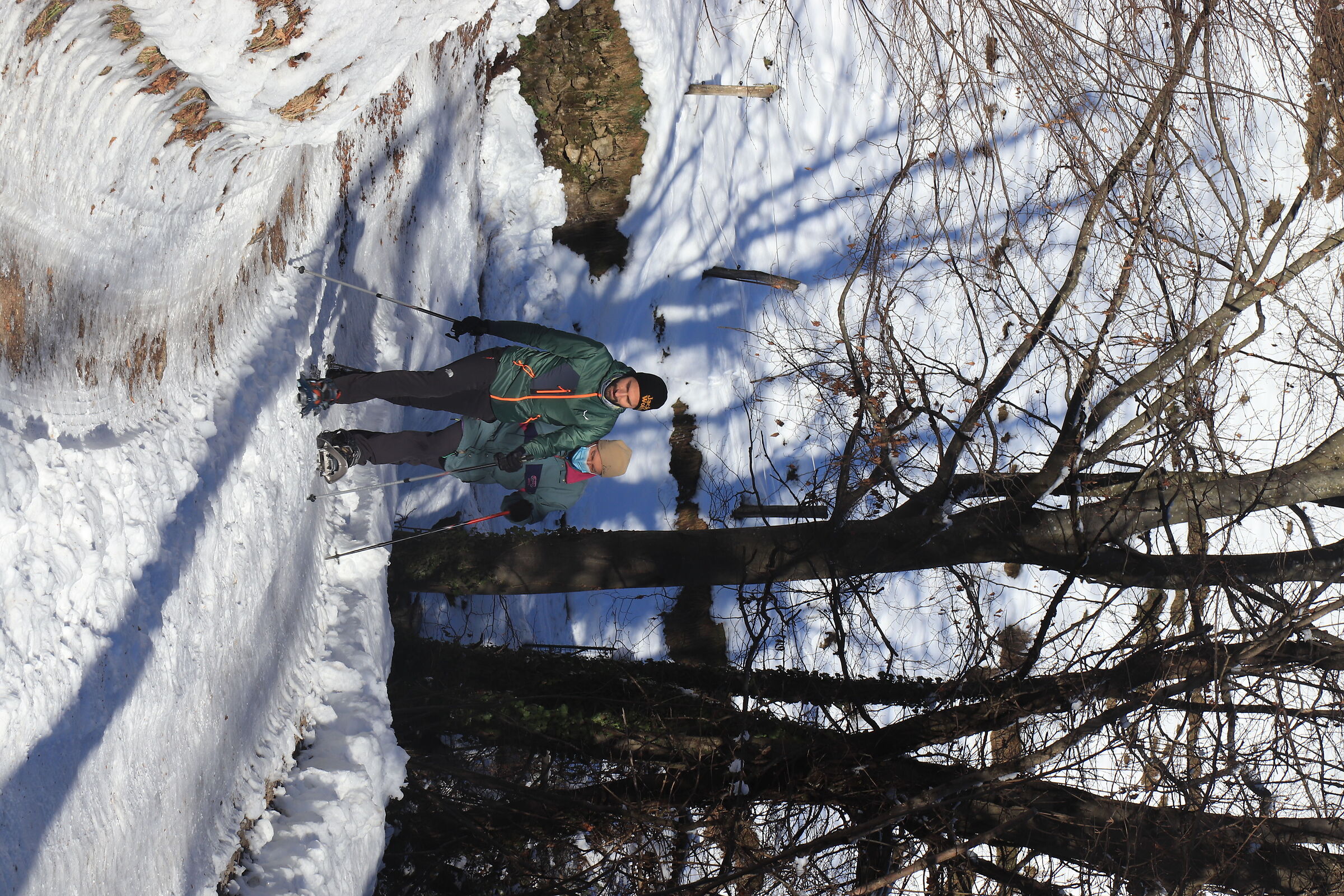 Oggi ciaspole e racchette