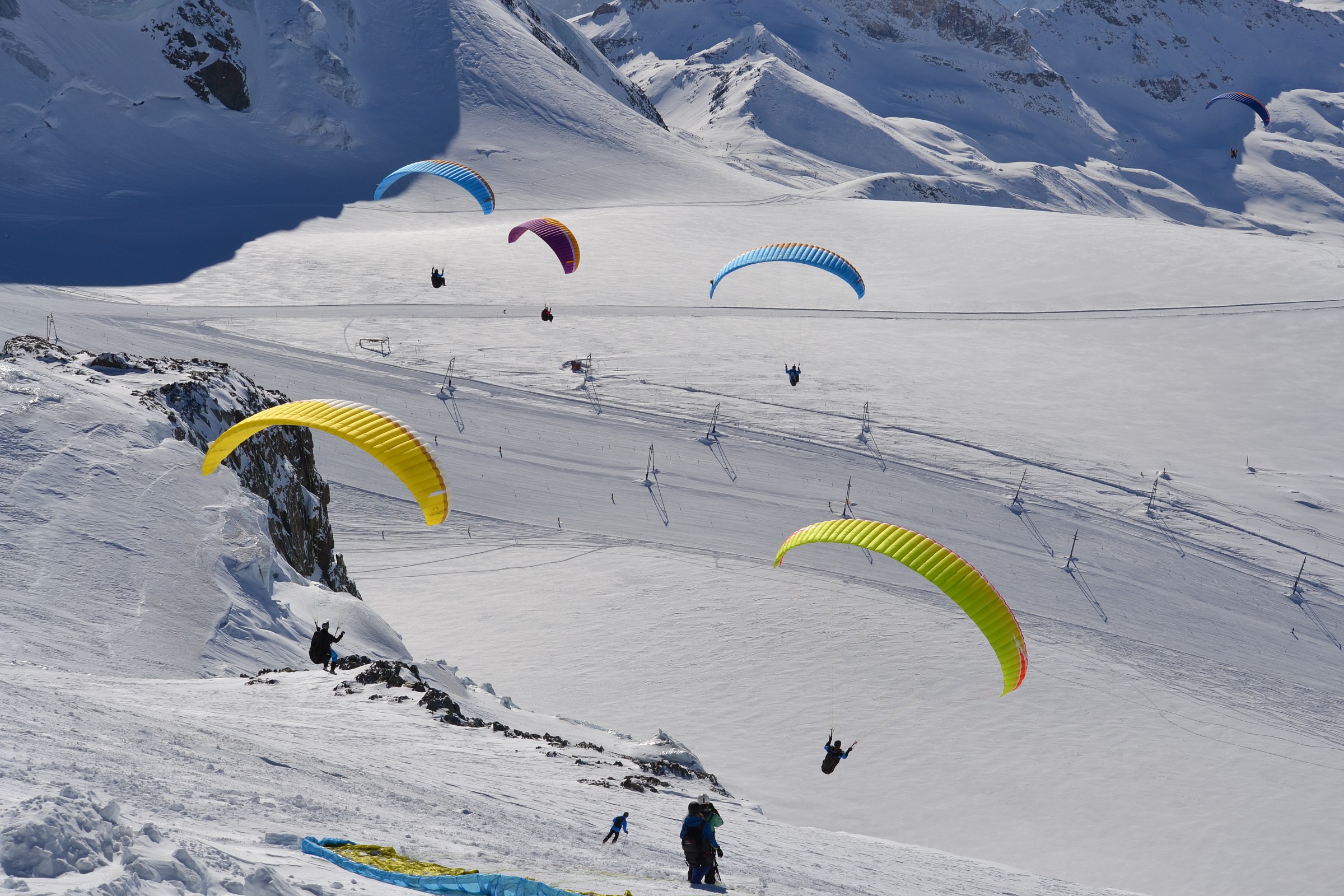 feel free the foot of the Matterhorn