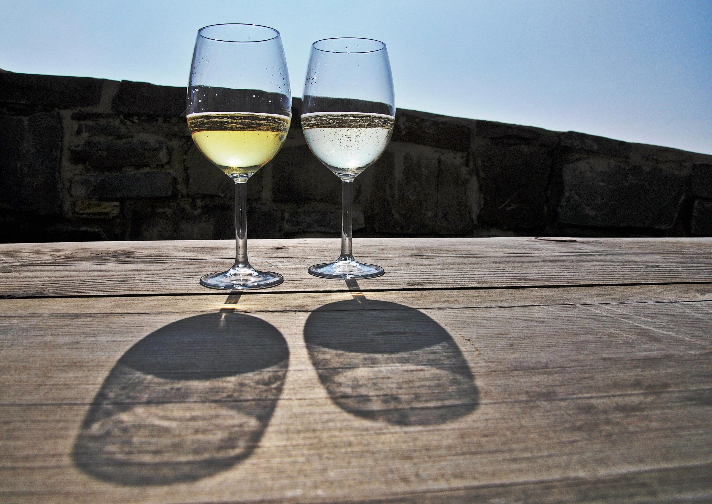 Cheers to the two of us ......!