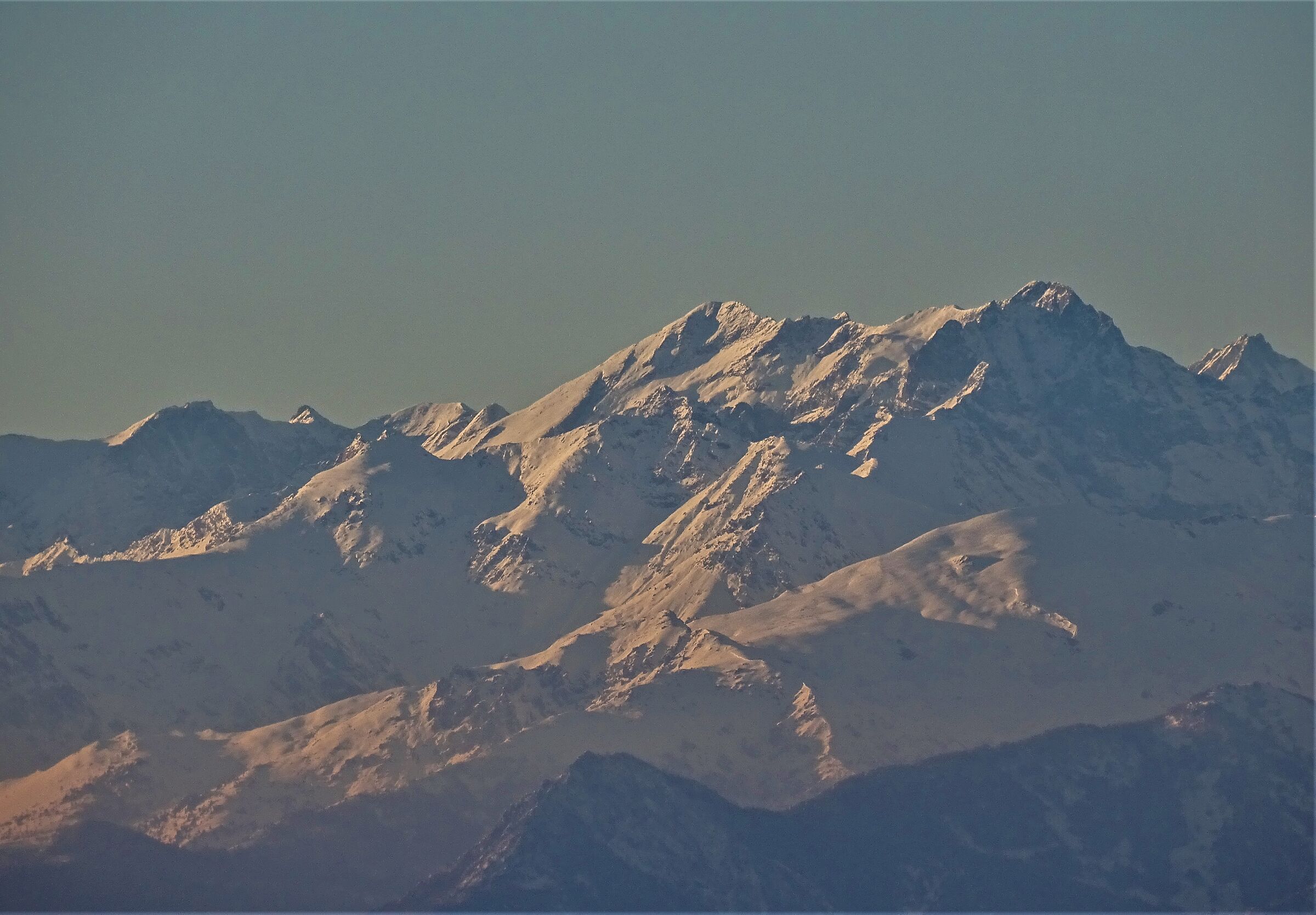 alpi occidentali innevate...