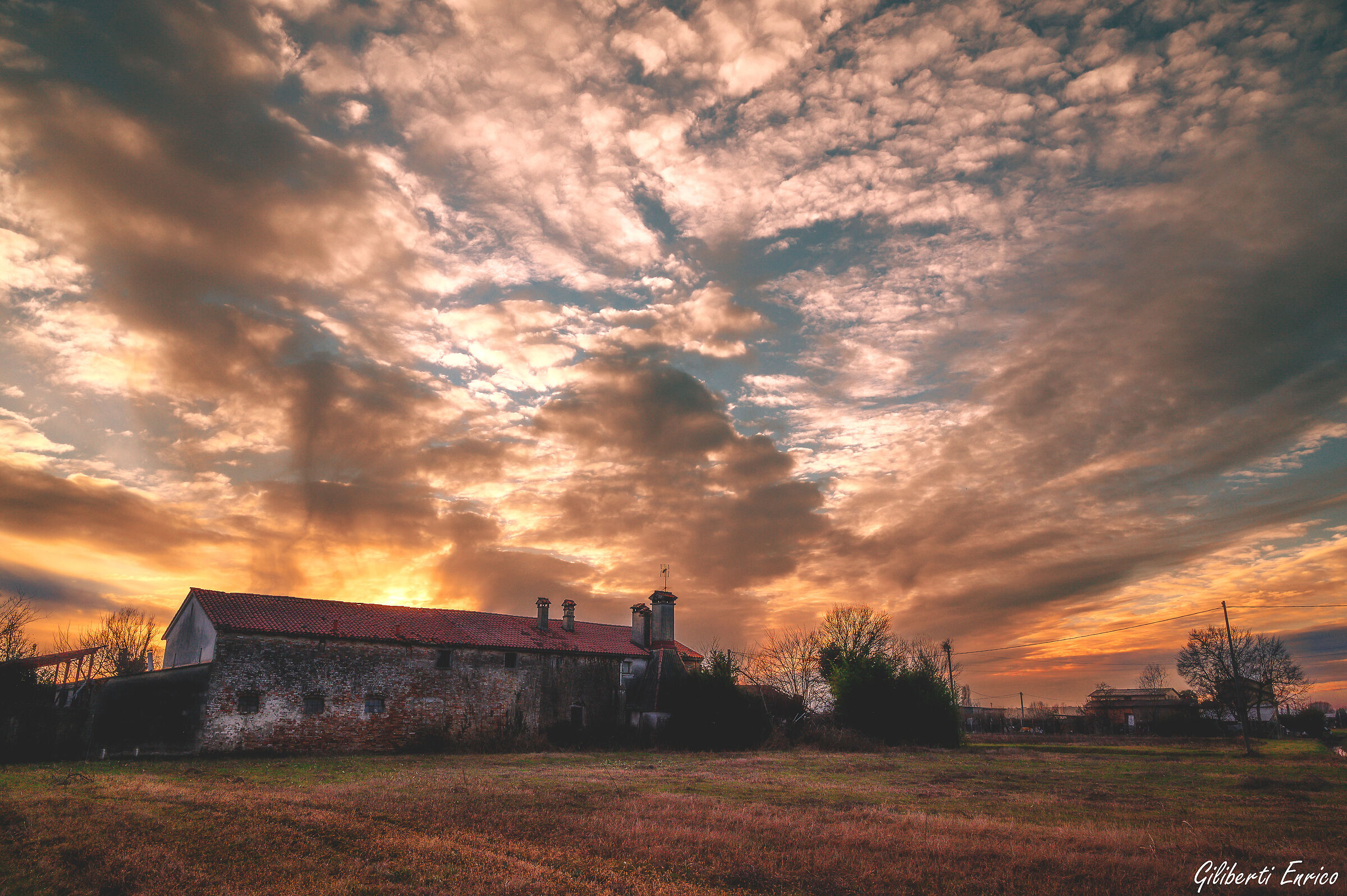 Tramonto di campagna