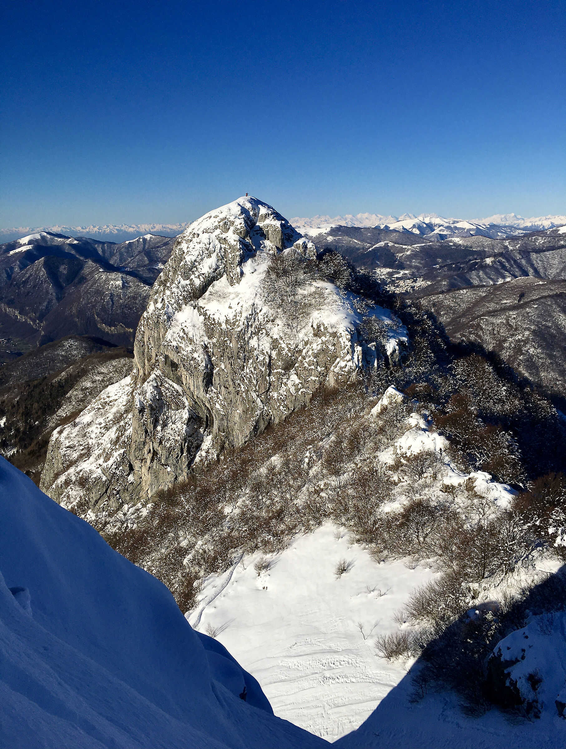 Horn of Canzo Occ. seen from the Central 10/01/2021