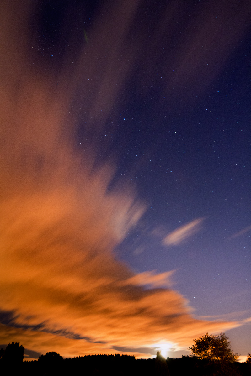 Try to photograph the stars