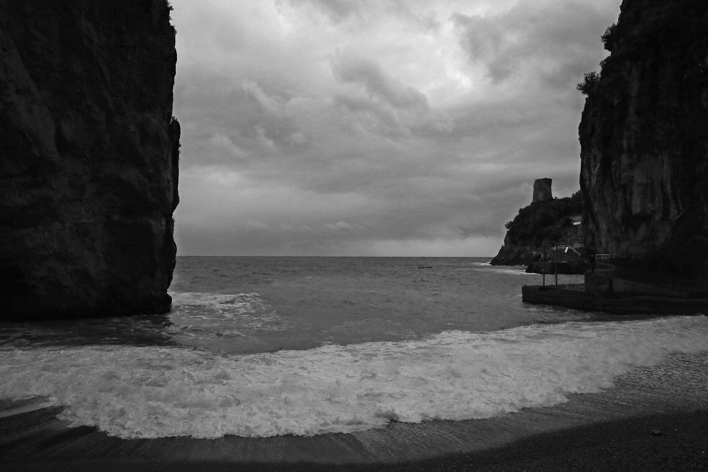 praiano - spiaggia della praia