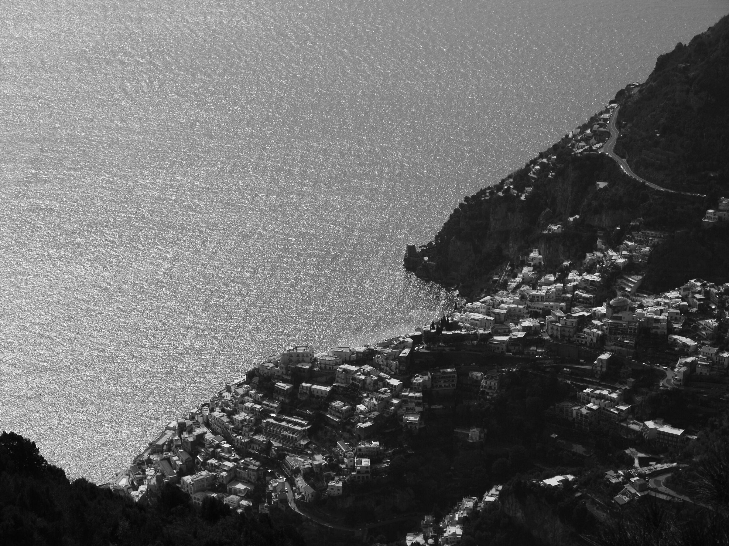 positano dal sentiero della forestale