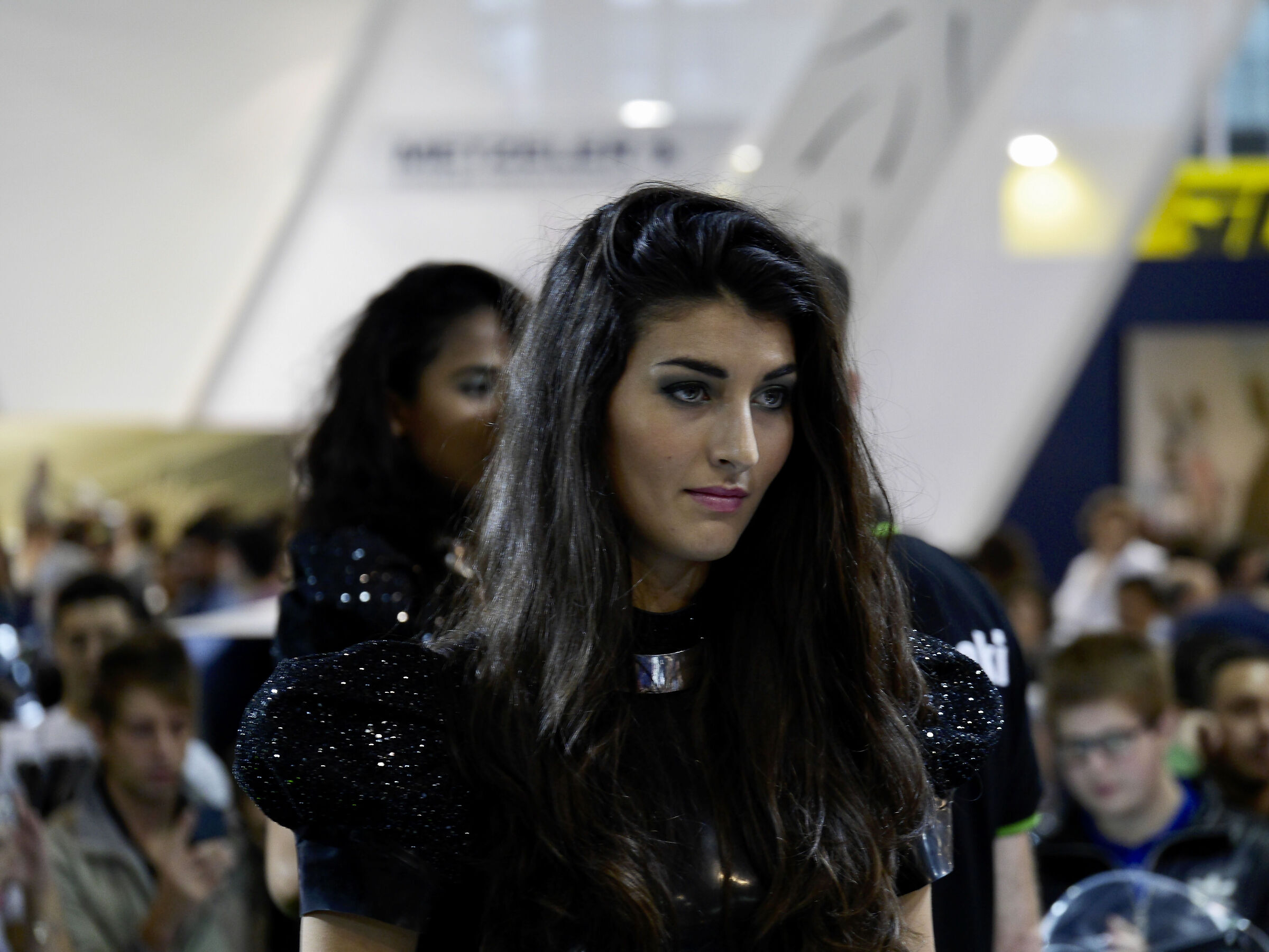 La ragazza dell'EICMA