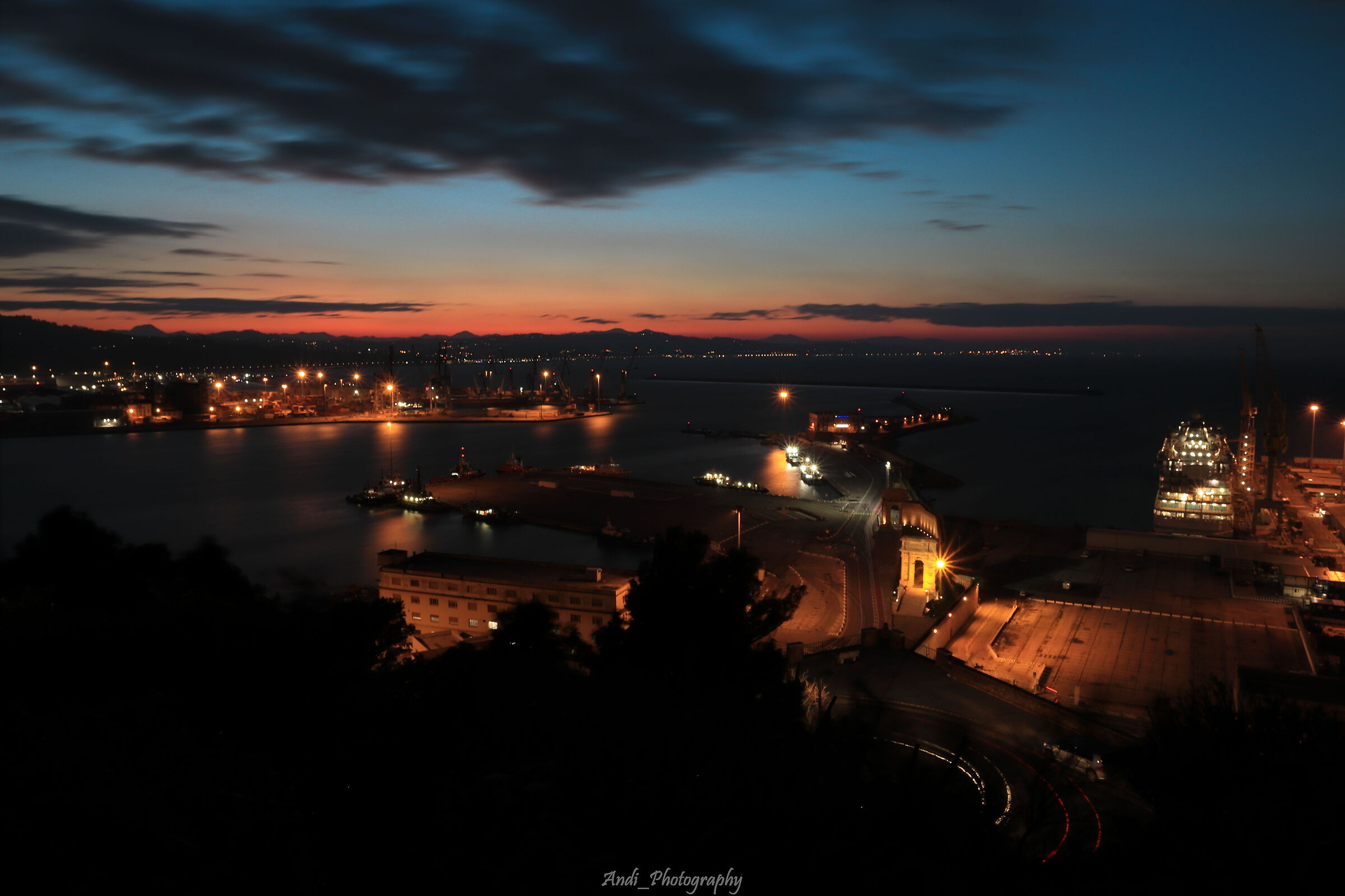 Port of Ancona - View from the Duomo