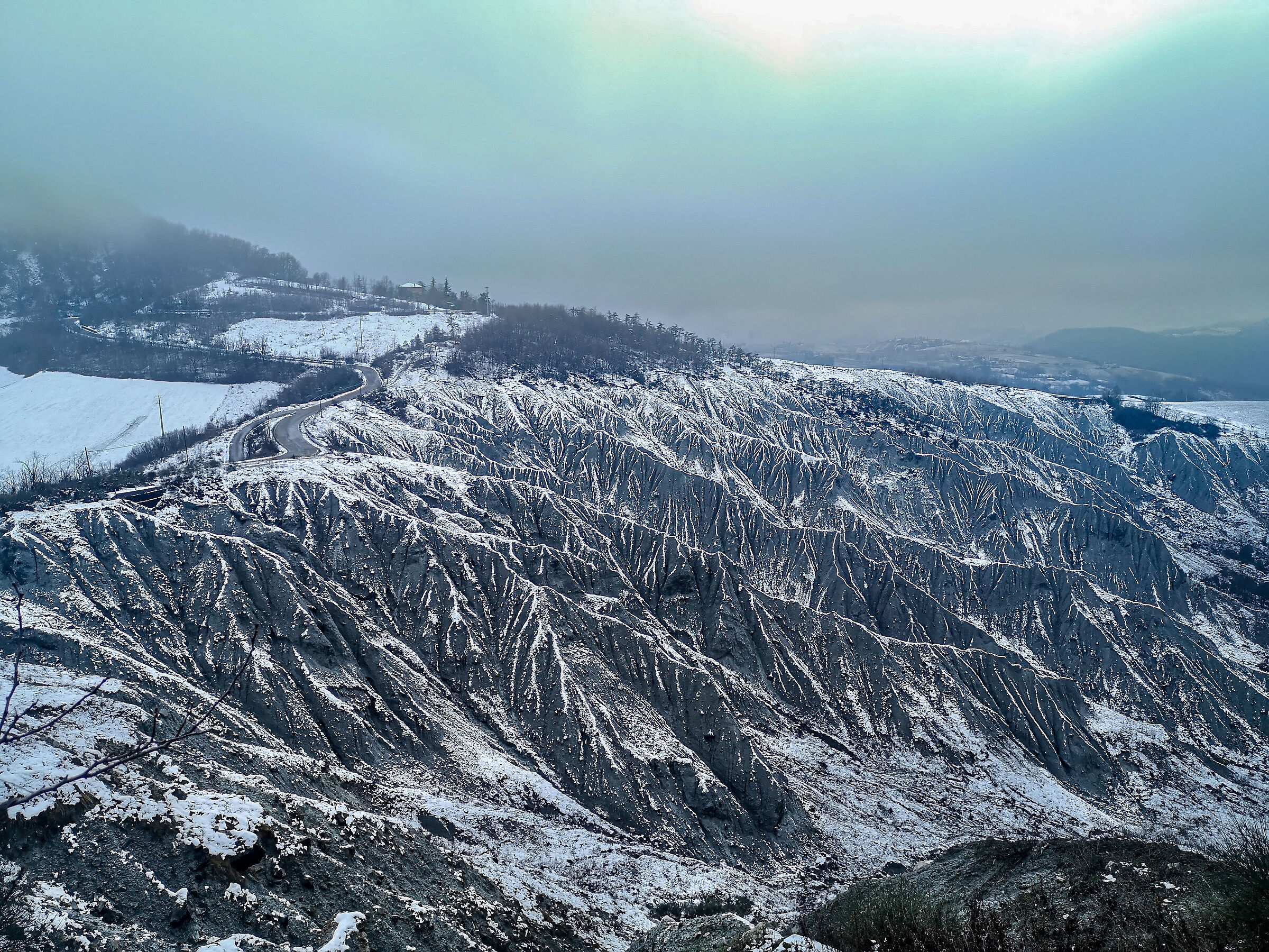 La Neve ed i Calanchi.