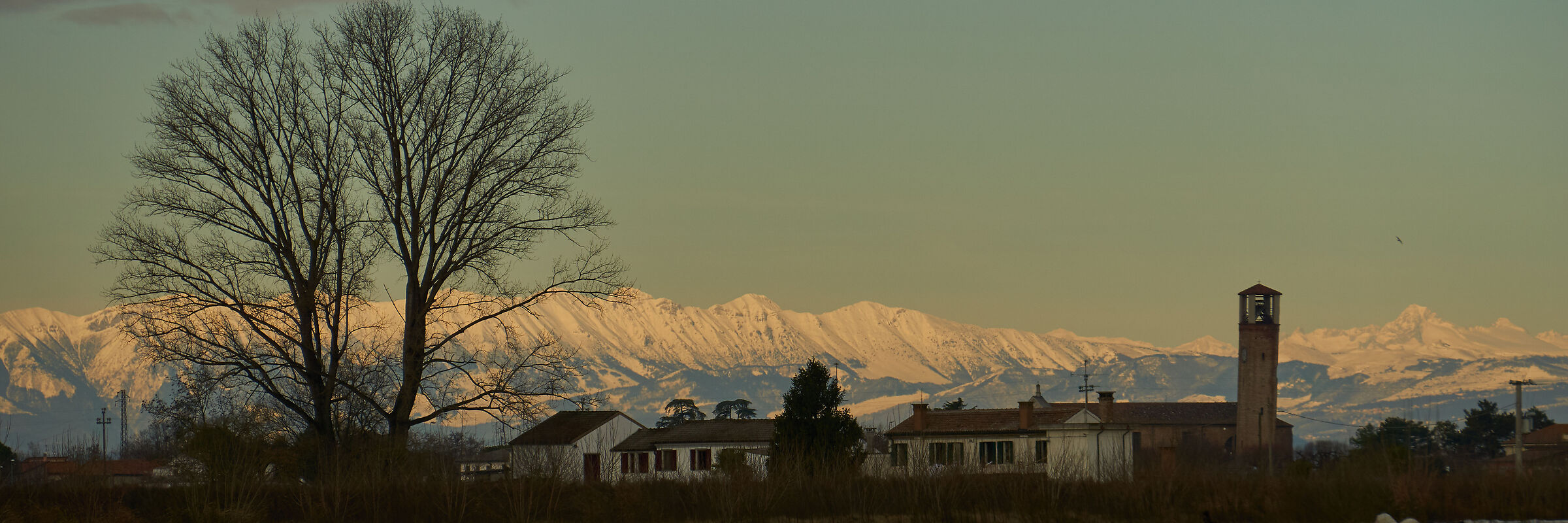 Alto Polesine feels in the mountains