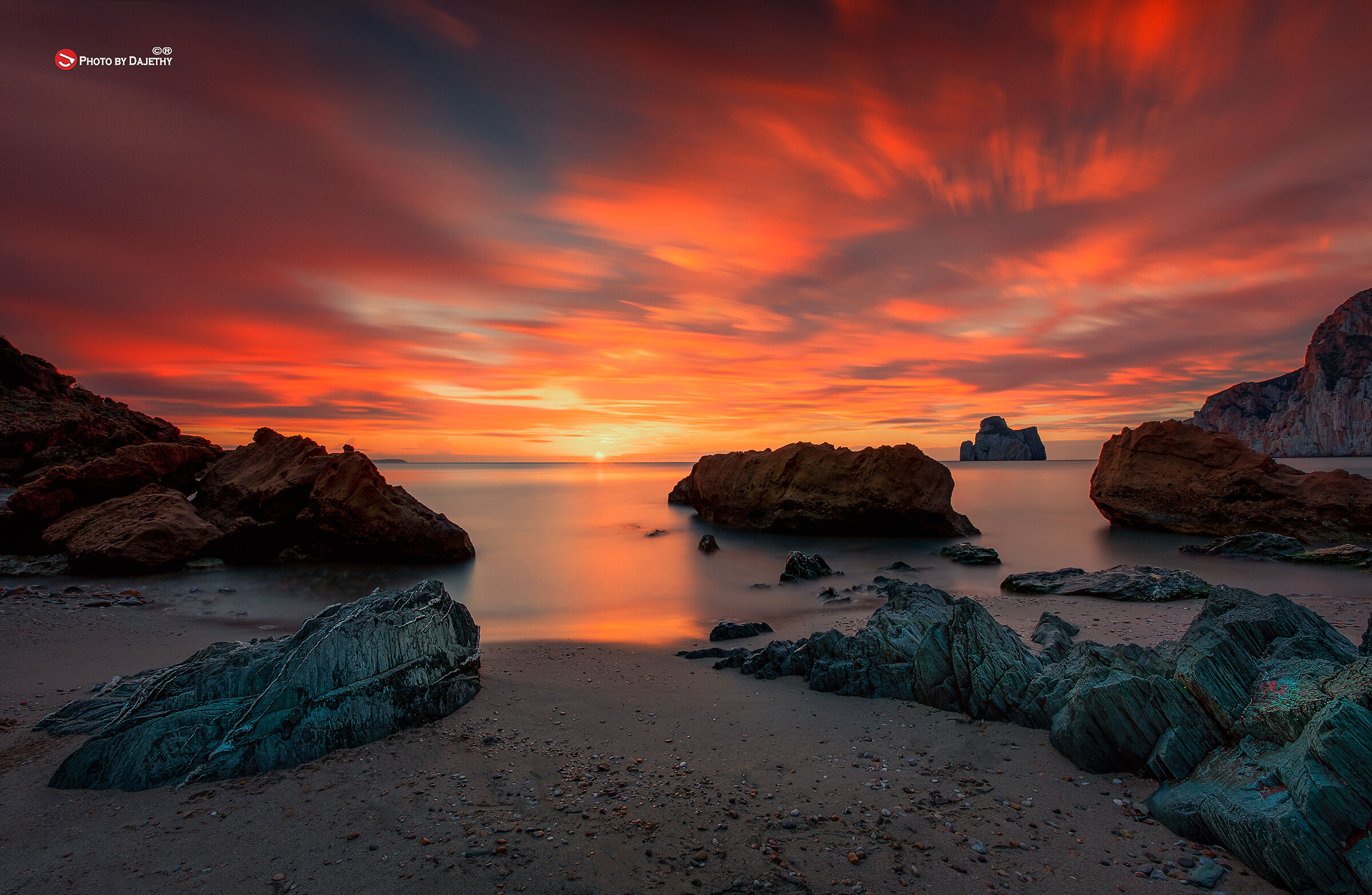 Sunset Masua Sulcis Sardegna