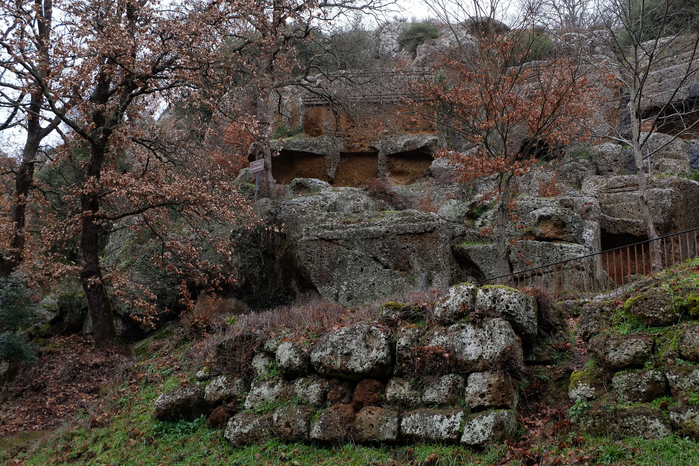 Norchia Etruscan tombs