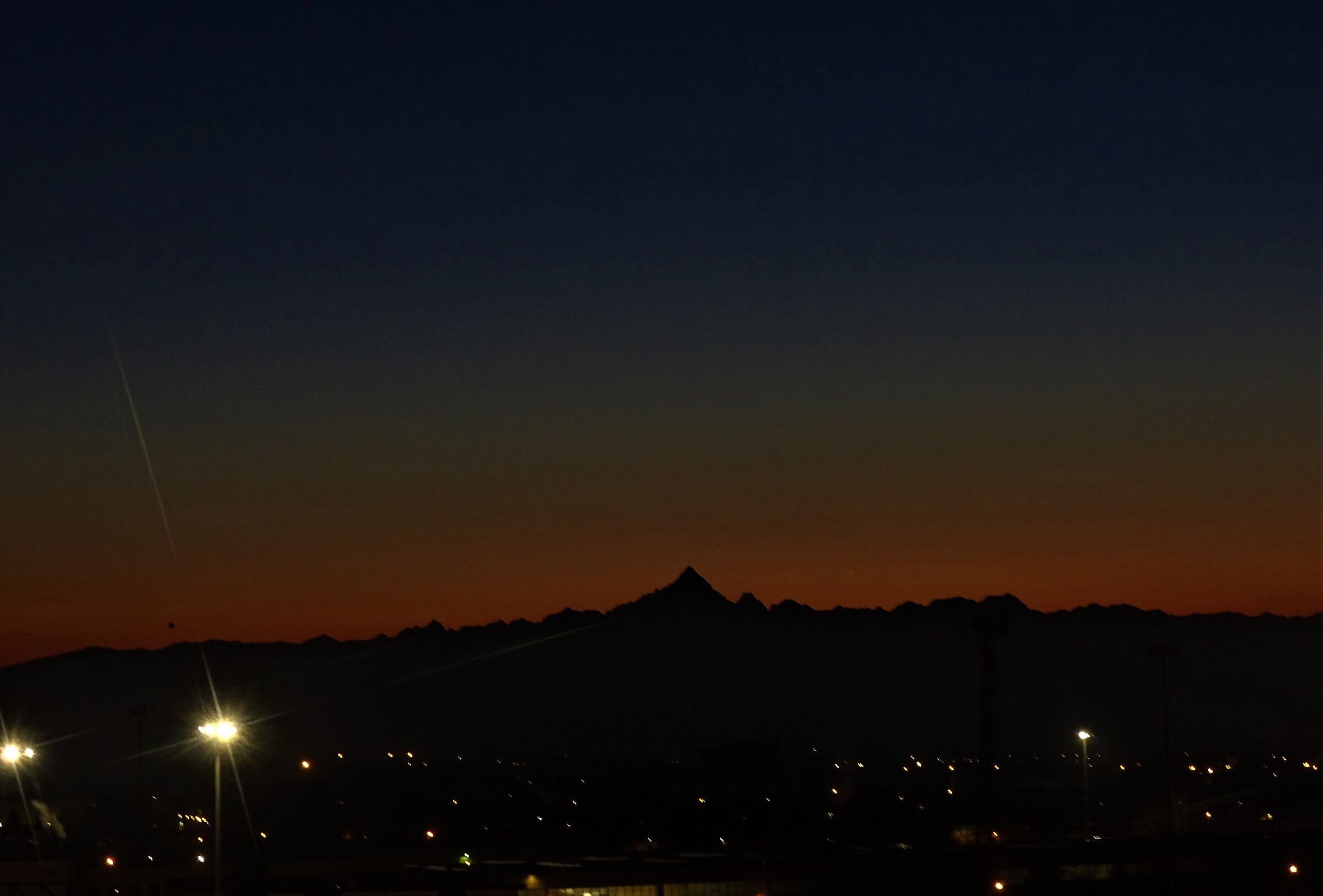 tramonto sul Monviso