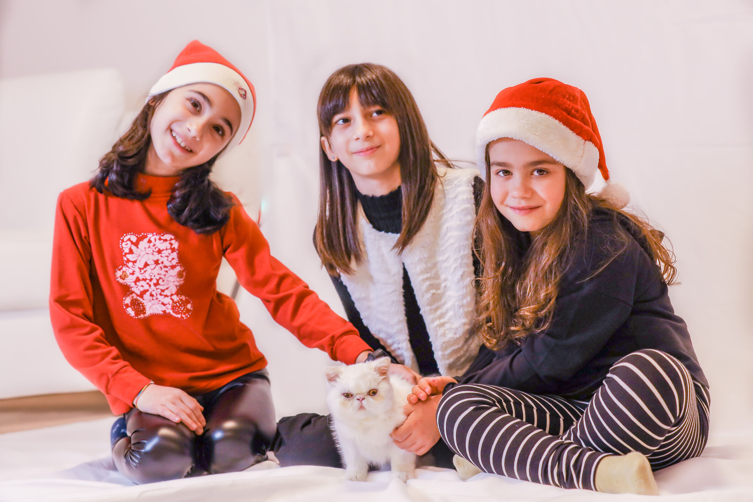 Le piccole aiutanti di Babbo Natale