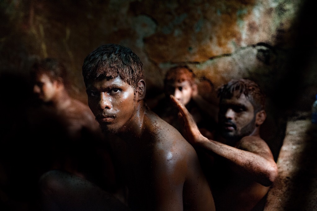 Kushti wrestlers, India