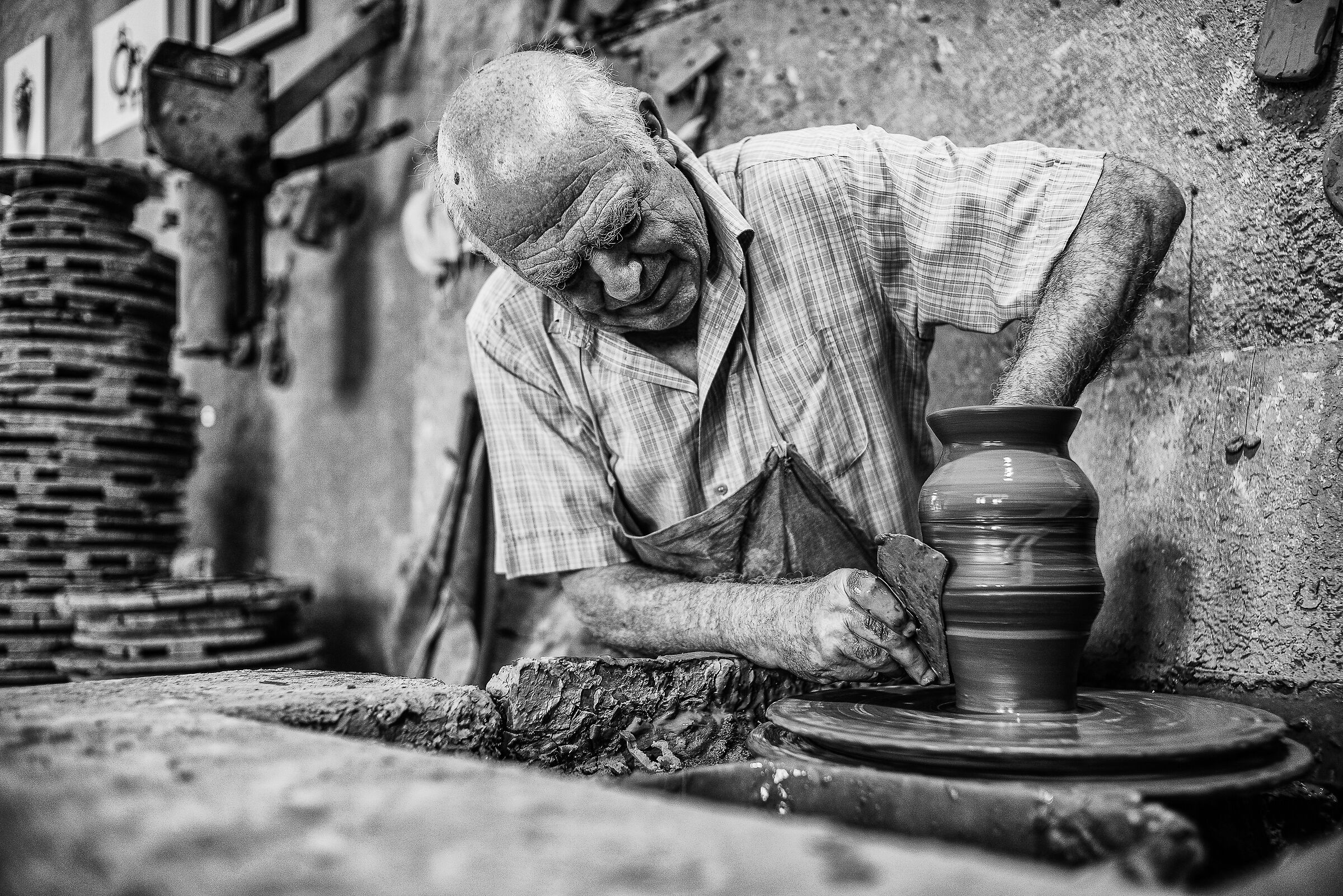 " The Ceramist of Assemini "