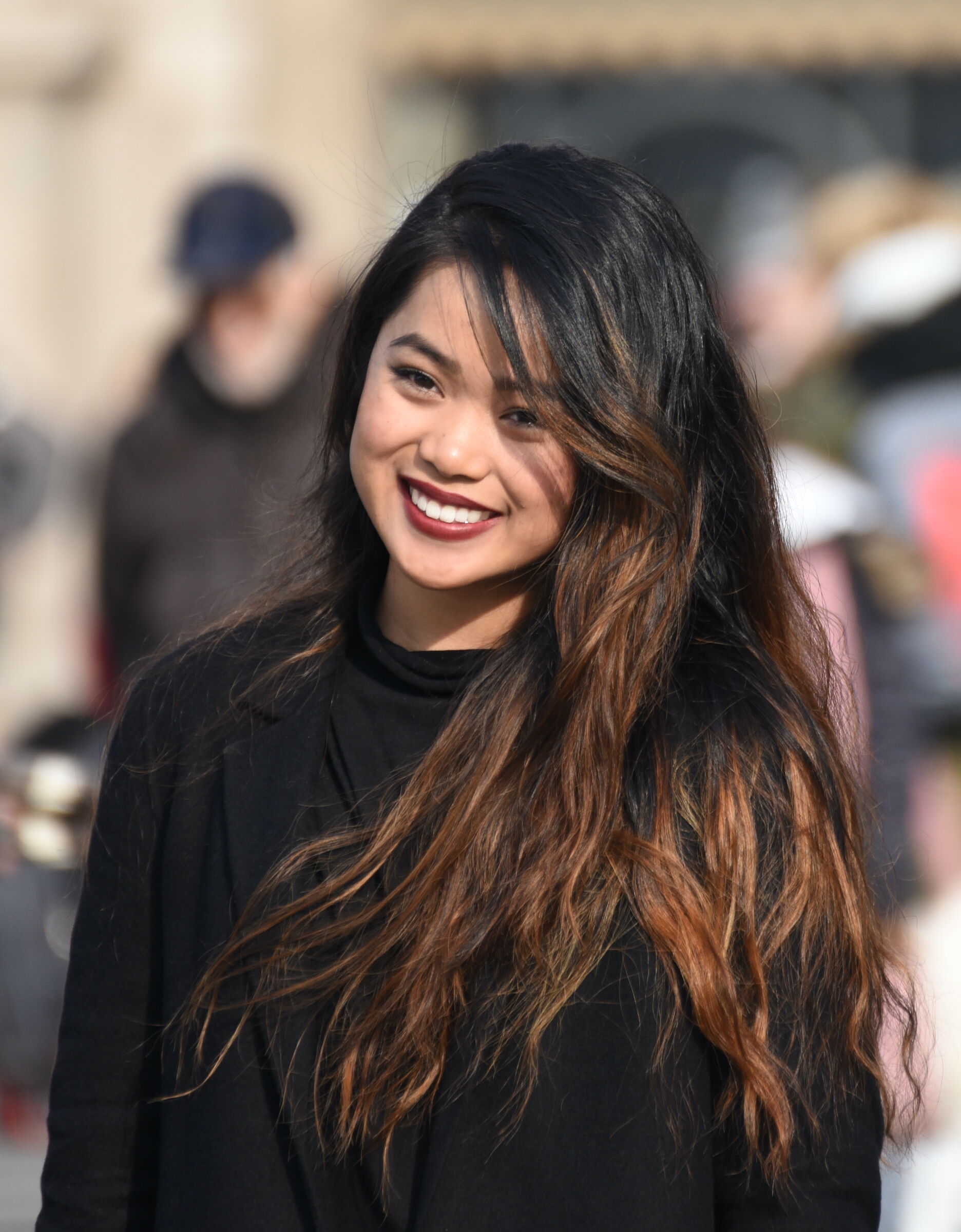 Portrait stolen in the street