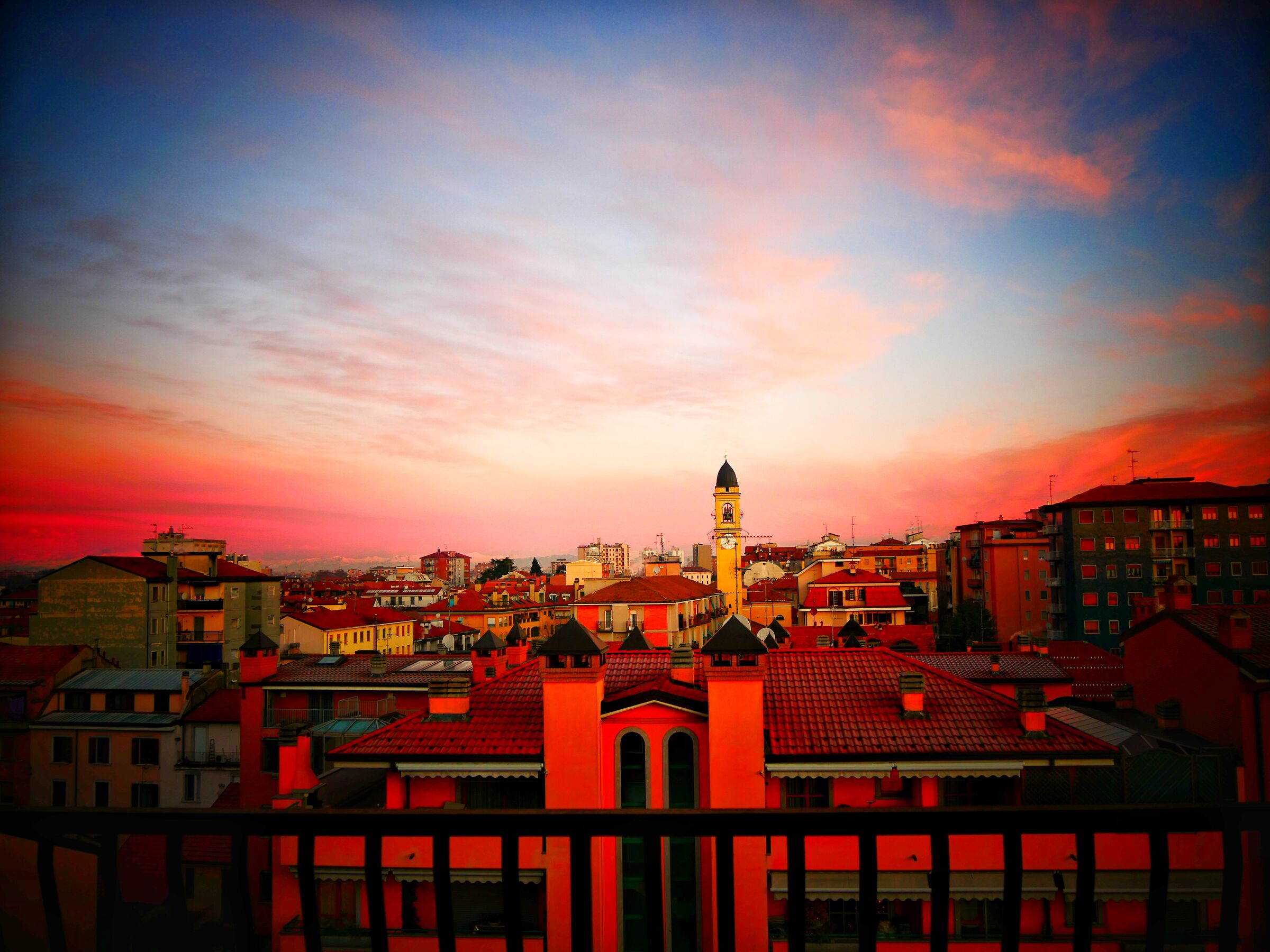Guardando dal balcone