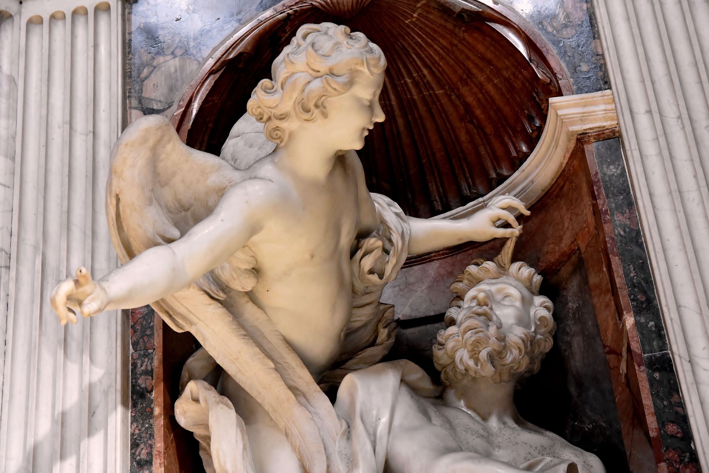 Gian Lorenzo Bernini "Abacuc e l'Angelo"