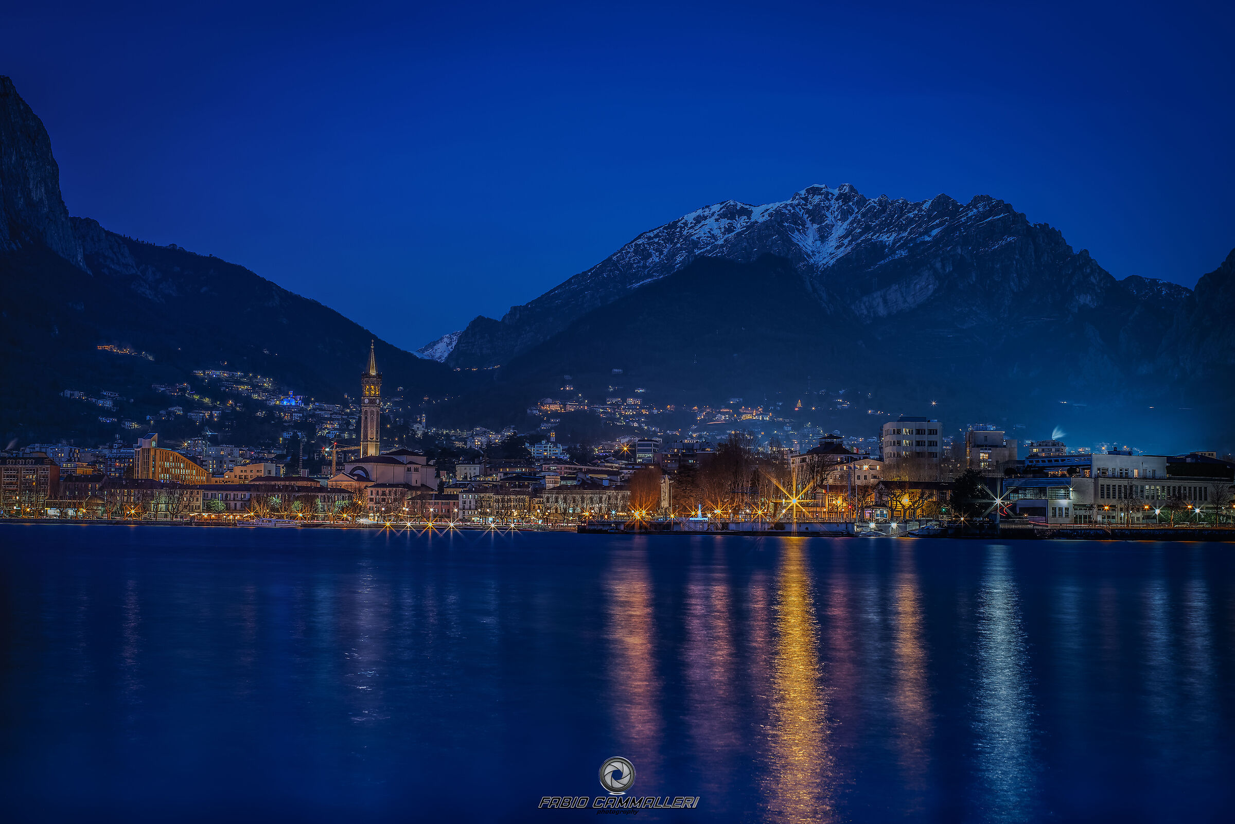 Lecco di sera 2 hdr