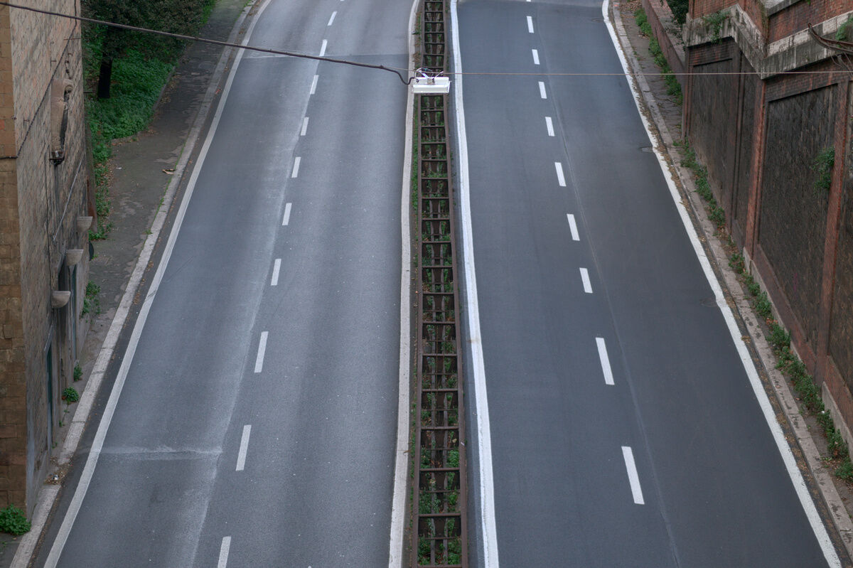 Muro Torto ai tempi della pestilenza.