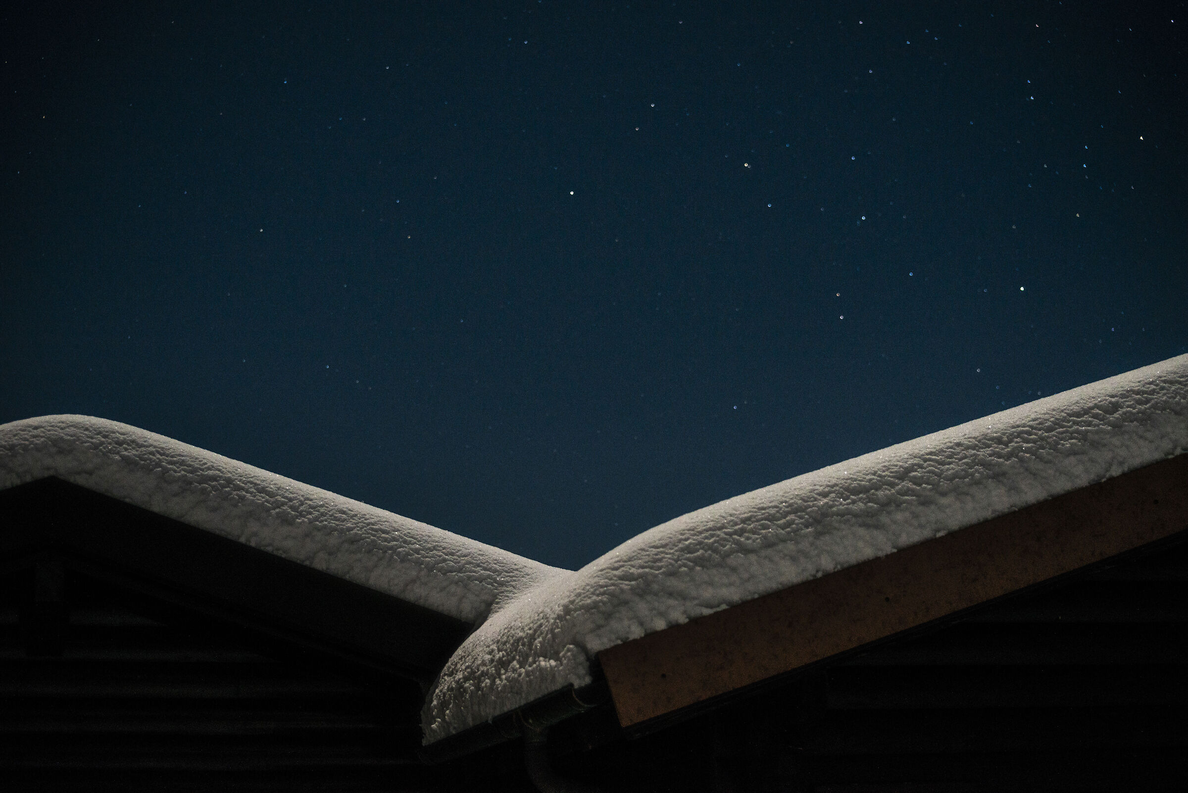 chalet sotto le stelle
