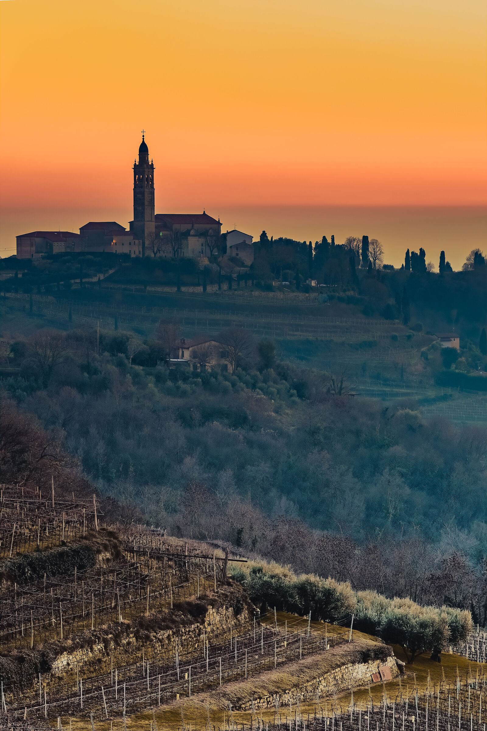 Tramonto a Colognola