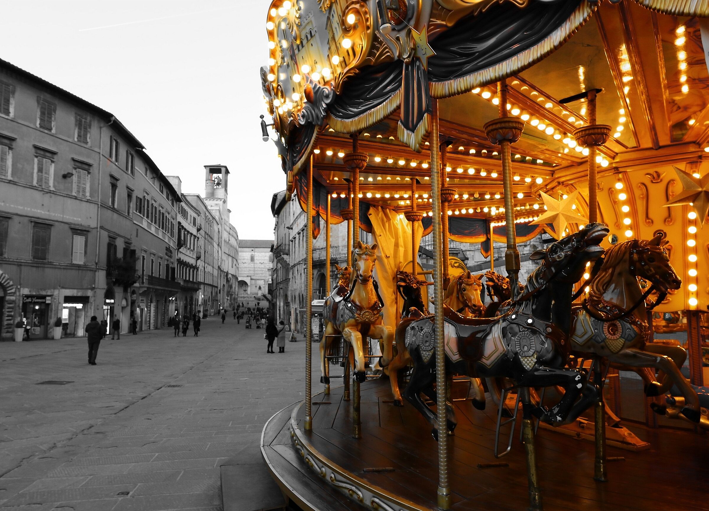 Carousel in Perugia