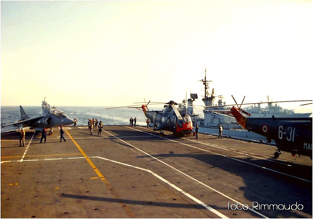 Mediterranean Sea, flight activities