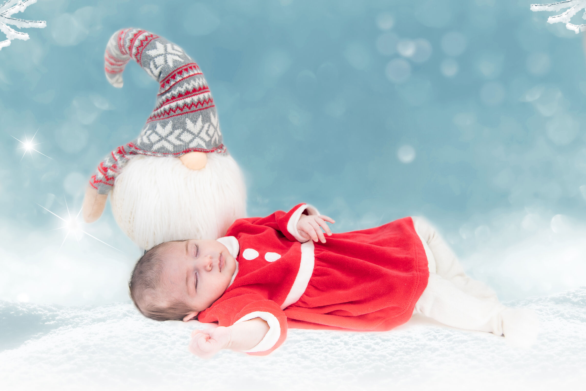 Sleeping Christmas Beauty