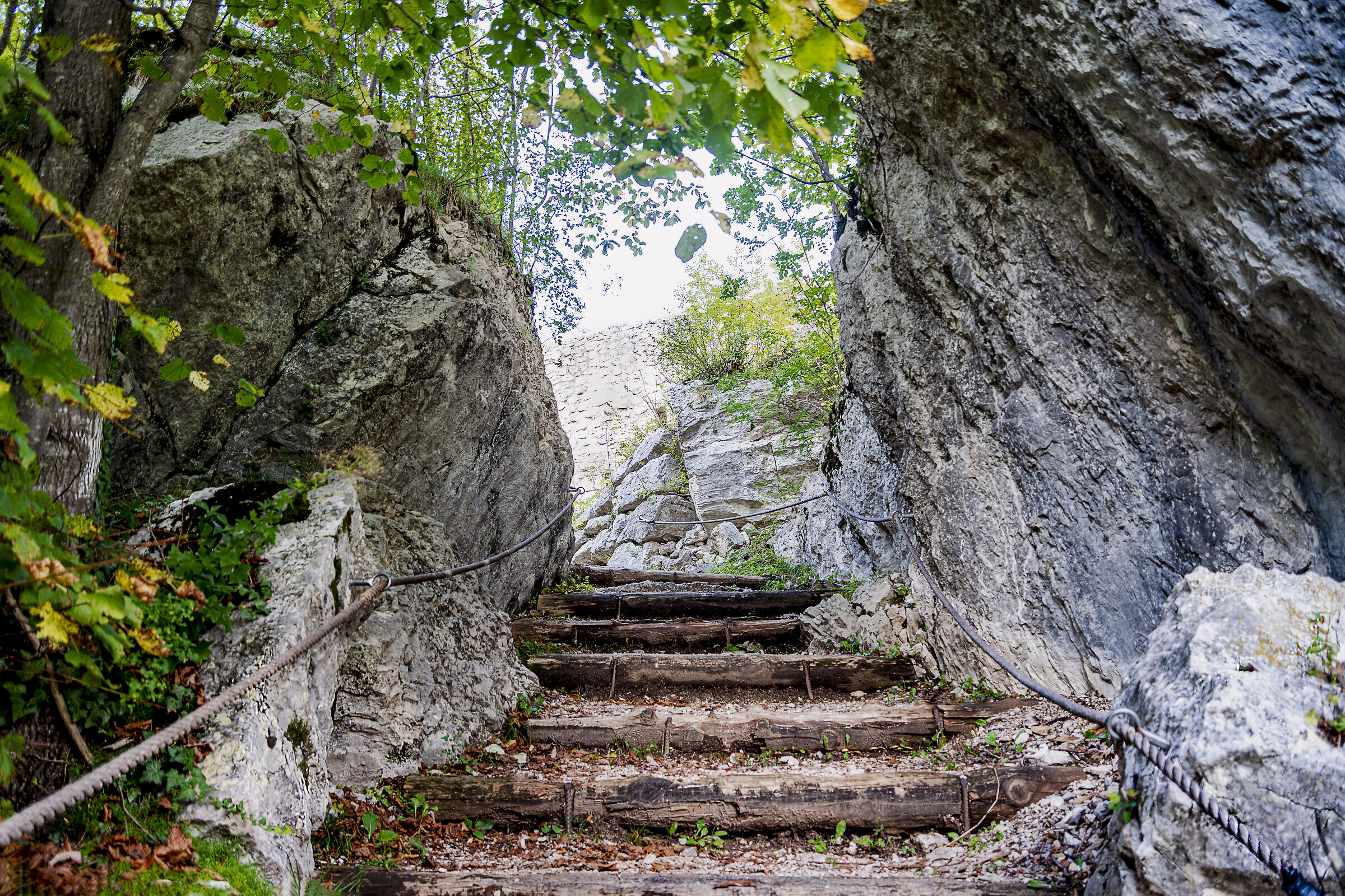 Entrance castel Corno