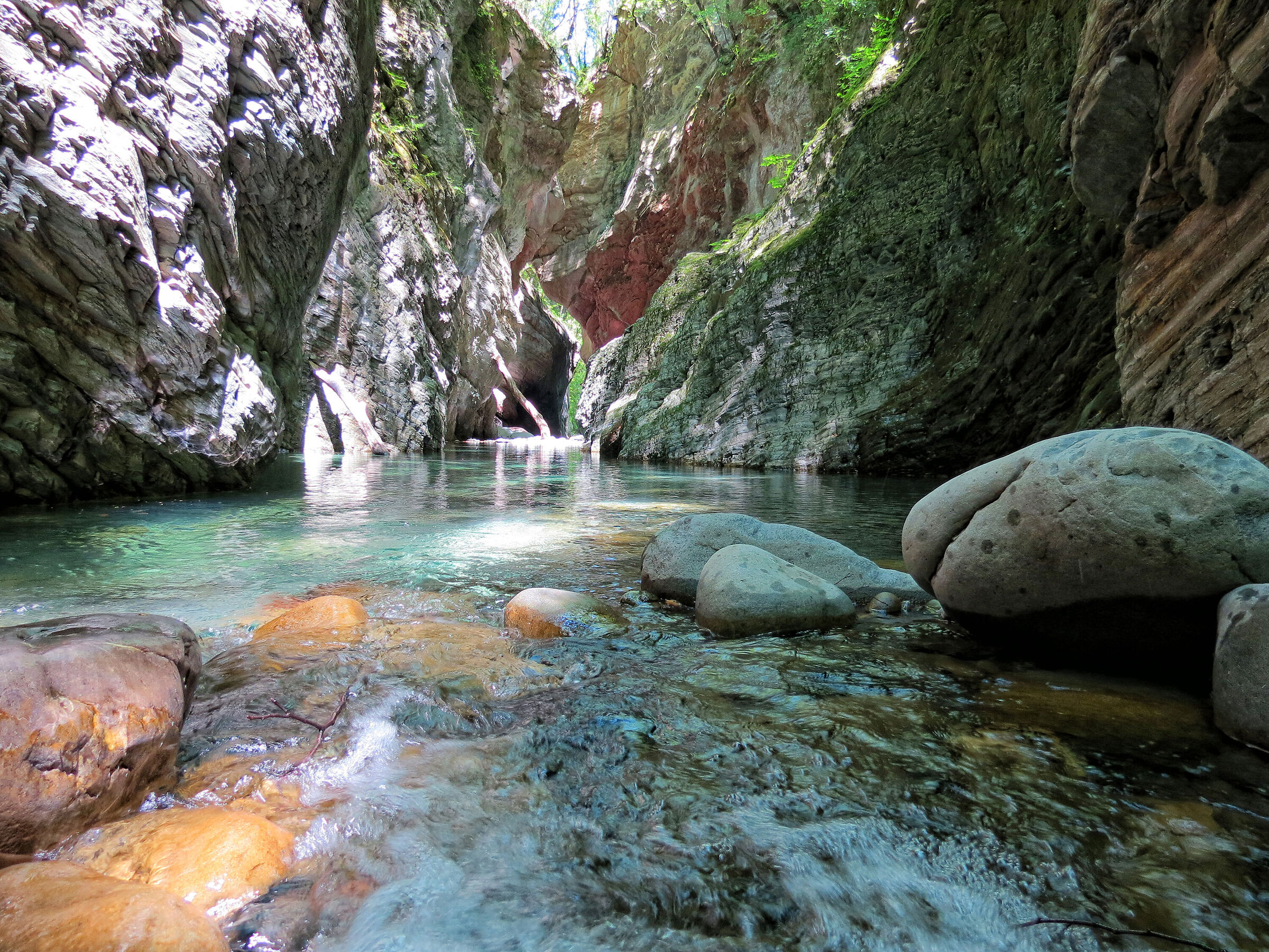 In the heart of the canyon