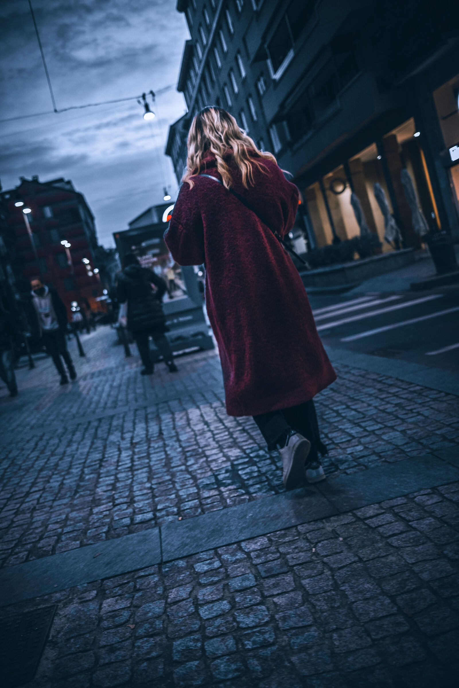 La passeggiata al tramonto