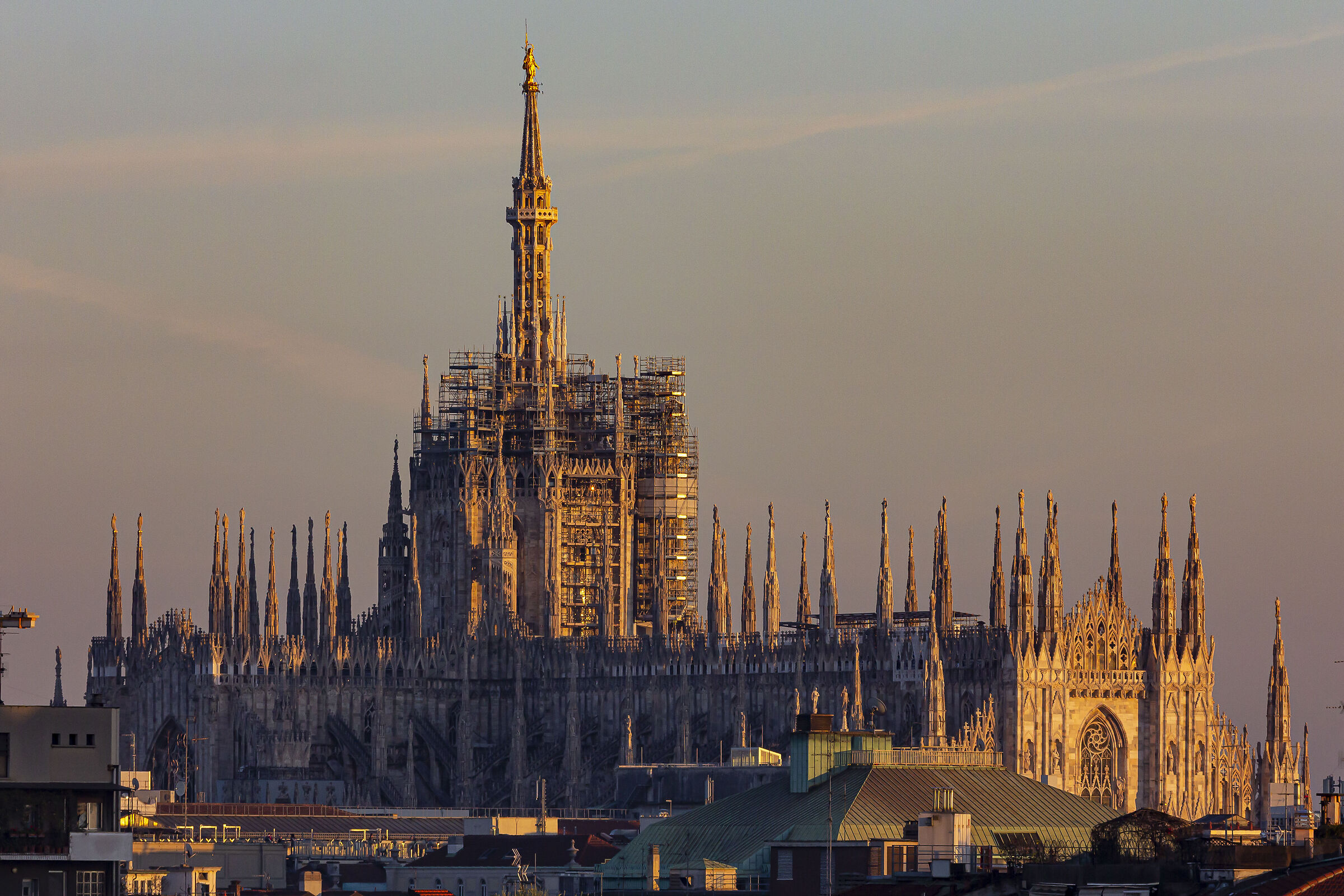 Il Duomo visto dal Castello
