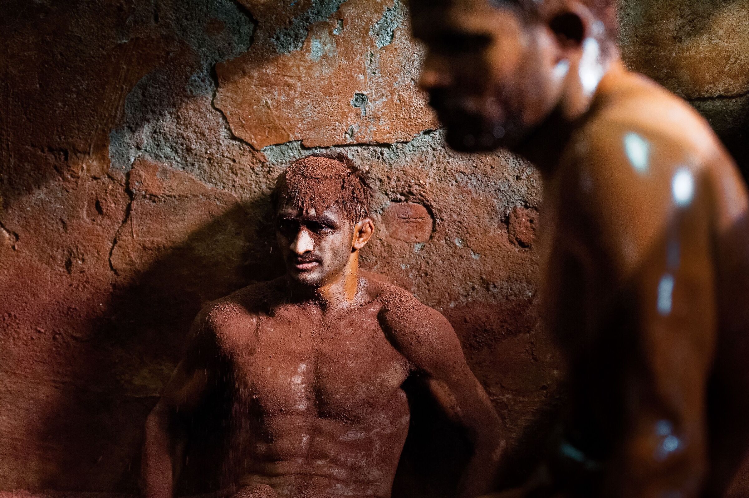 Kushti wrestlers, India